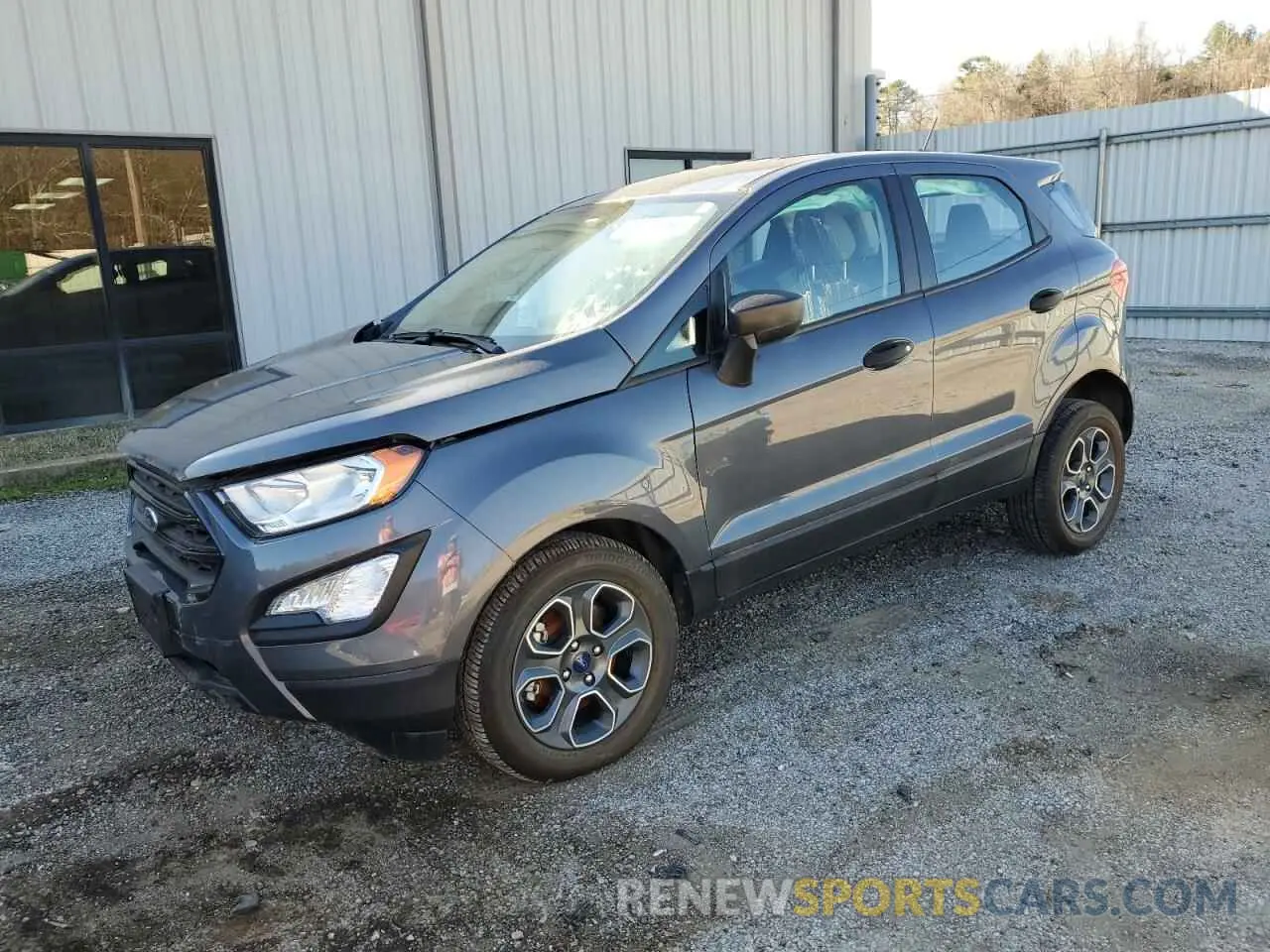 1 Photograph of a damaged car MAJ6S3FL4MC456181 FORD ECOSPORT 2021