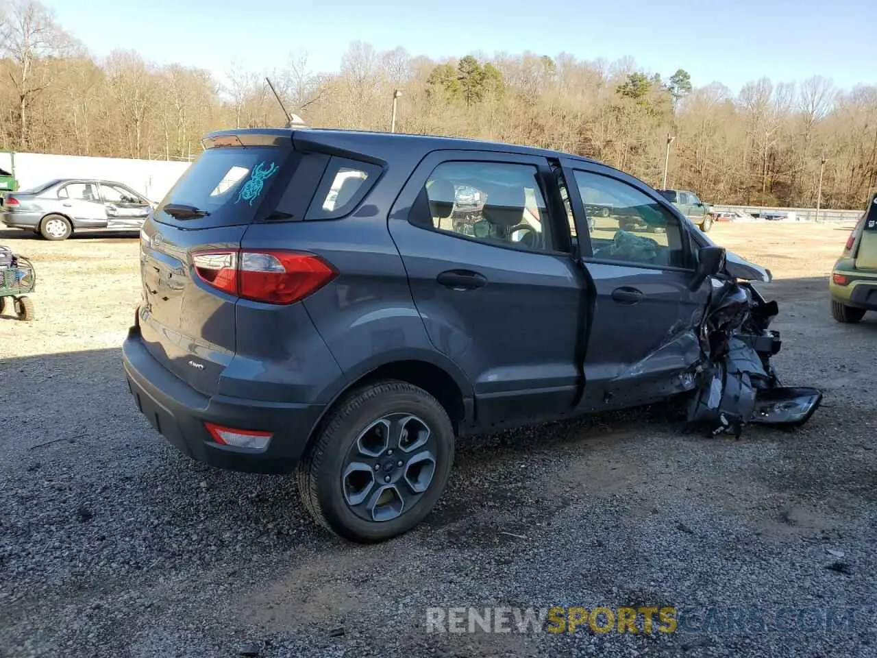 3 Photograph of a damaged car MAJ6S3FL4MC456181 FORD ECOSPORT 2021