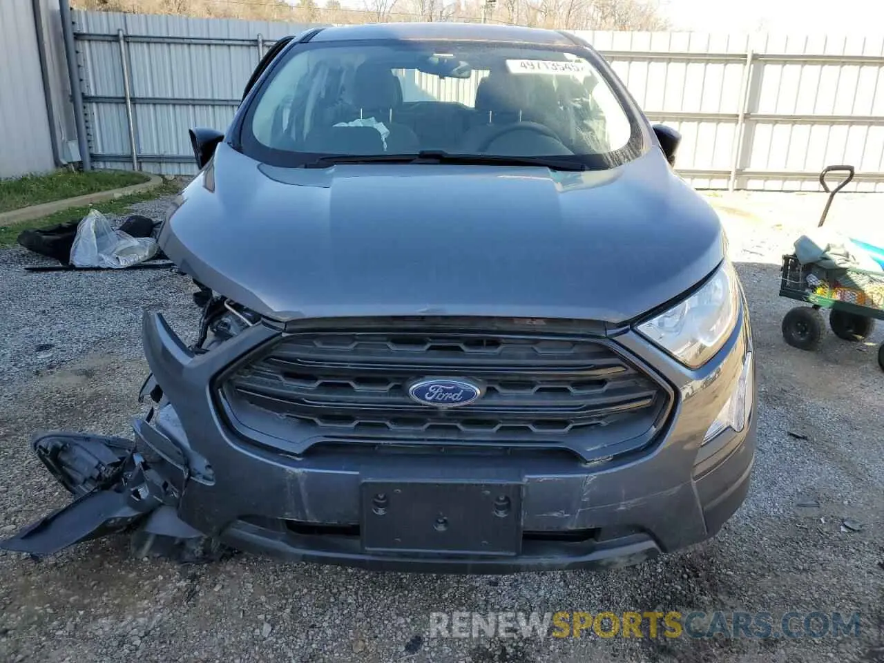 5 Photograph of a damaged car MAJ6S3FL4MC456181 FORD ECOSPORT 2021