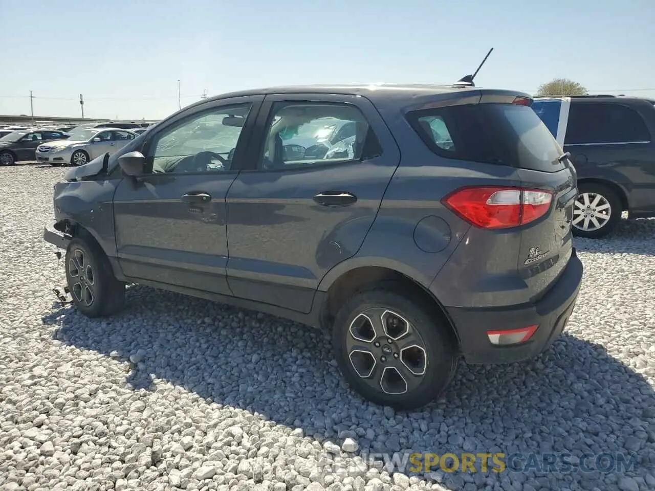 2 Photograph of a damaged car MAJ6S3FL7MC404477 FORD ECOSPORT 2021