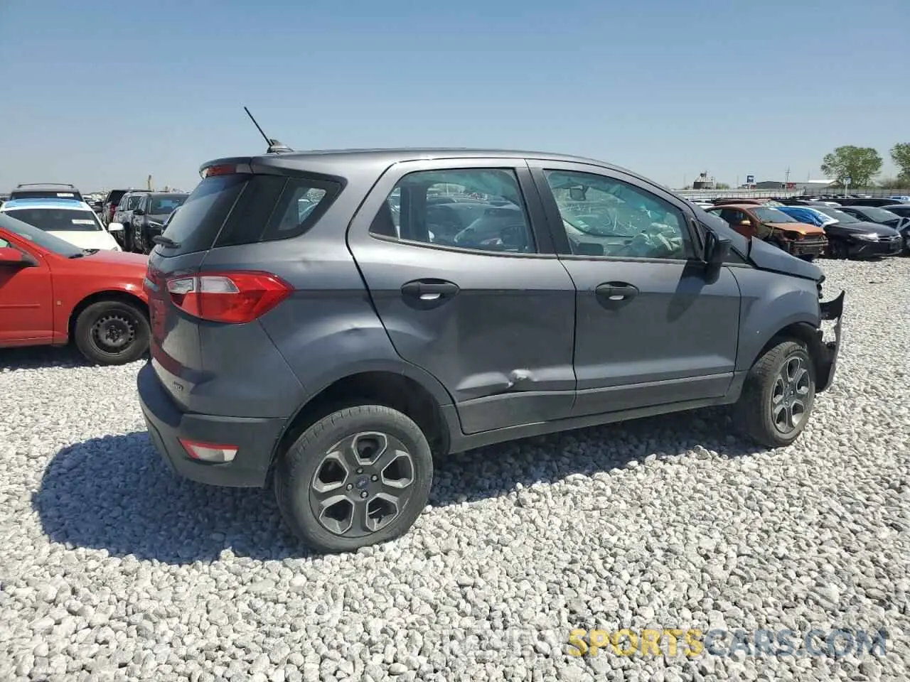 3 Photograph of a damaged car MAJ6S3FL7MC404477 FORD ECOSPORT 2021