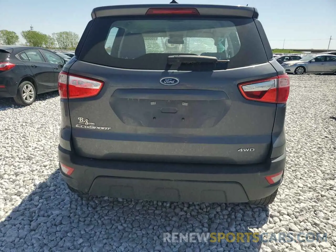 6 Photograph of a damaged car MAJ6S3FL7MC404477 FORD ECOSPORT 2021