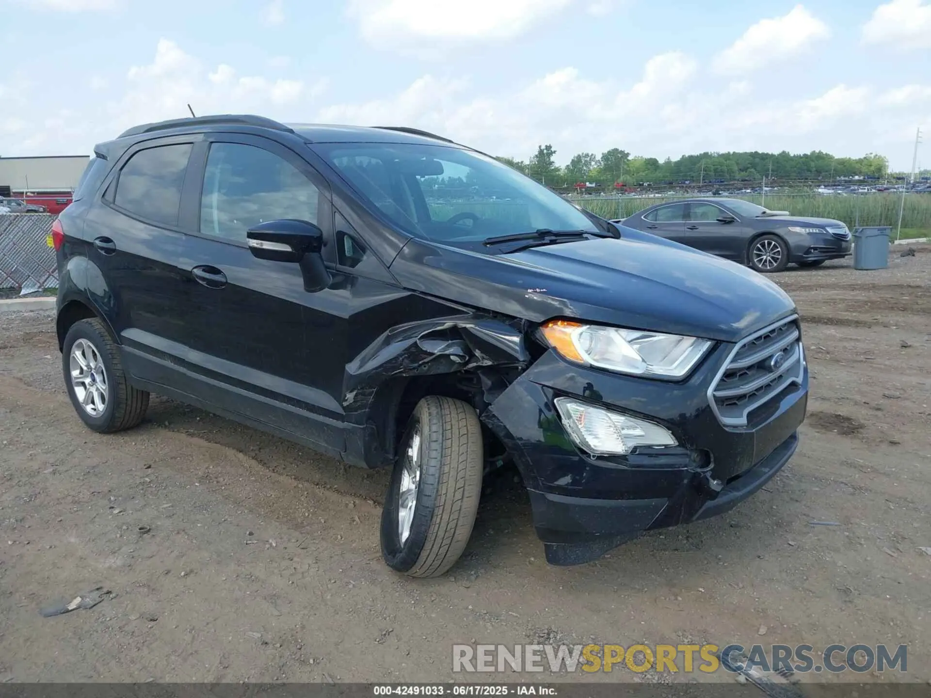 1 Photograph of a damaged car MAJ6S3GL0MC400799 FORD ECOSPORT 2021