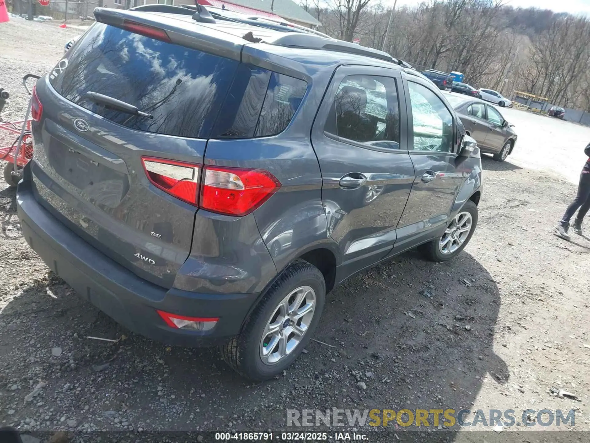 4 Фотография поврежденного автомобиля MAJ6S3GL0MC404528 FORD ECOSPORT 2021