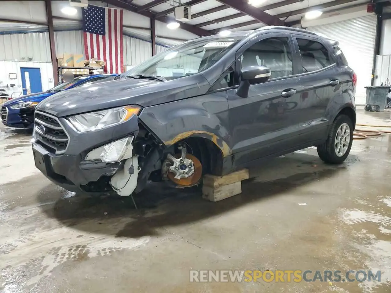 1 Photograph of a damaged car MAJ6S3GL1MC397217 FORD ECOSPORT 2021