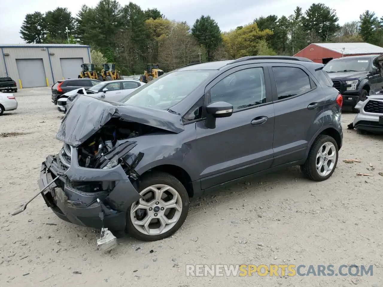 1 Фотография поврежденного автомобиля MAJ6S3GL1MC400164 FORD ECOSPORT 2021