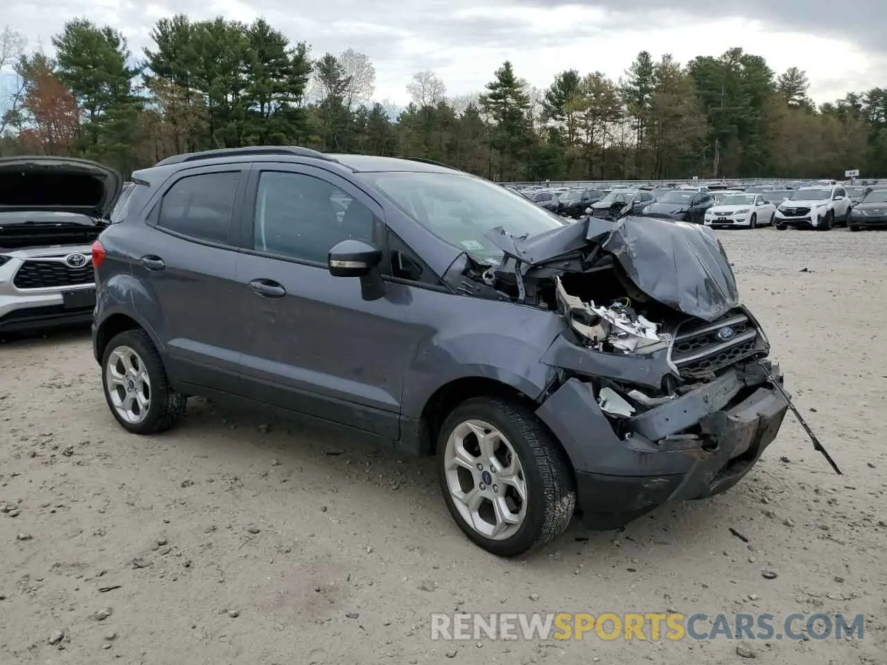 4 Фотография поврежденного автомобиля MAJ6S3GL1MC400164 FORD ECOSPORT 2021