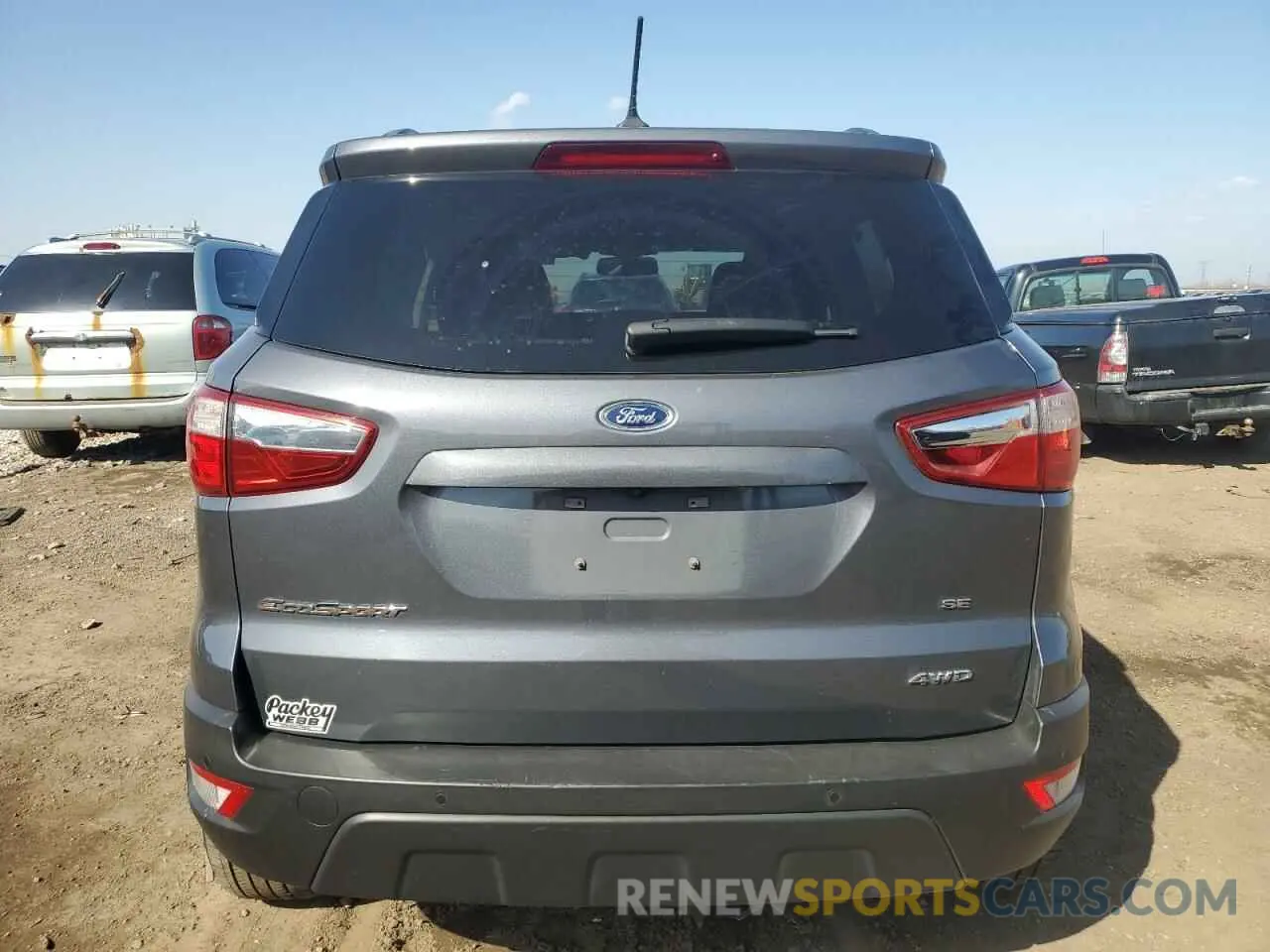 6 Photograph of a damaged car MAJ6S3GL1MC400763 FORD ECOSPORT 2021