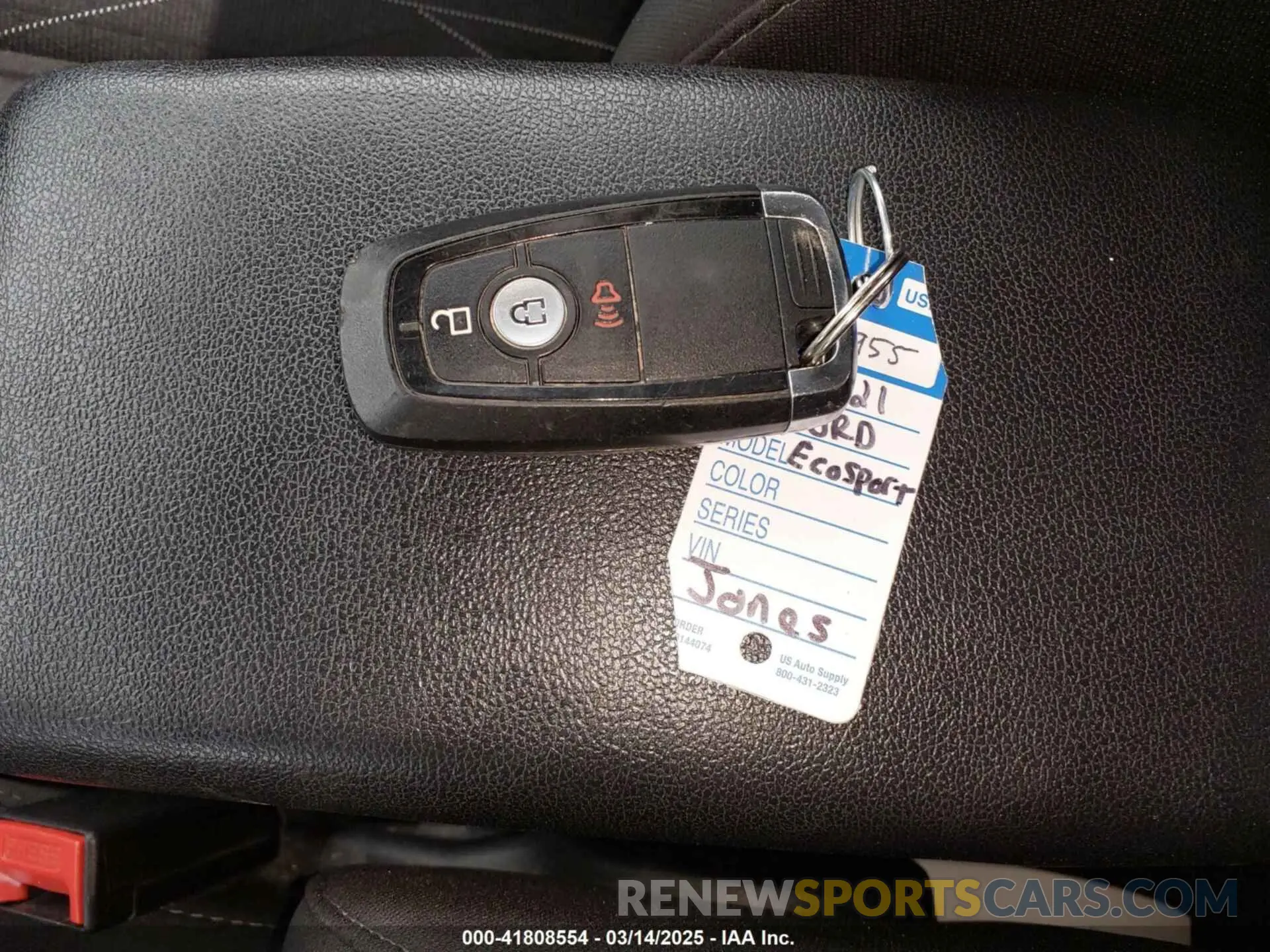 11 Photograph of a damaged car MAJ6S3GL1MC425050 FORD ECOSPORT 2021