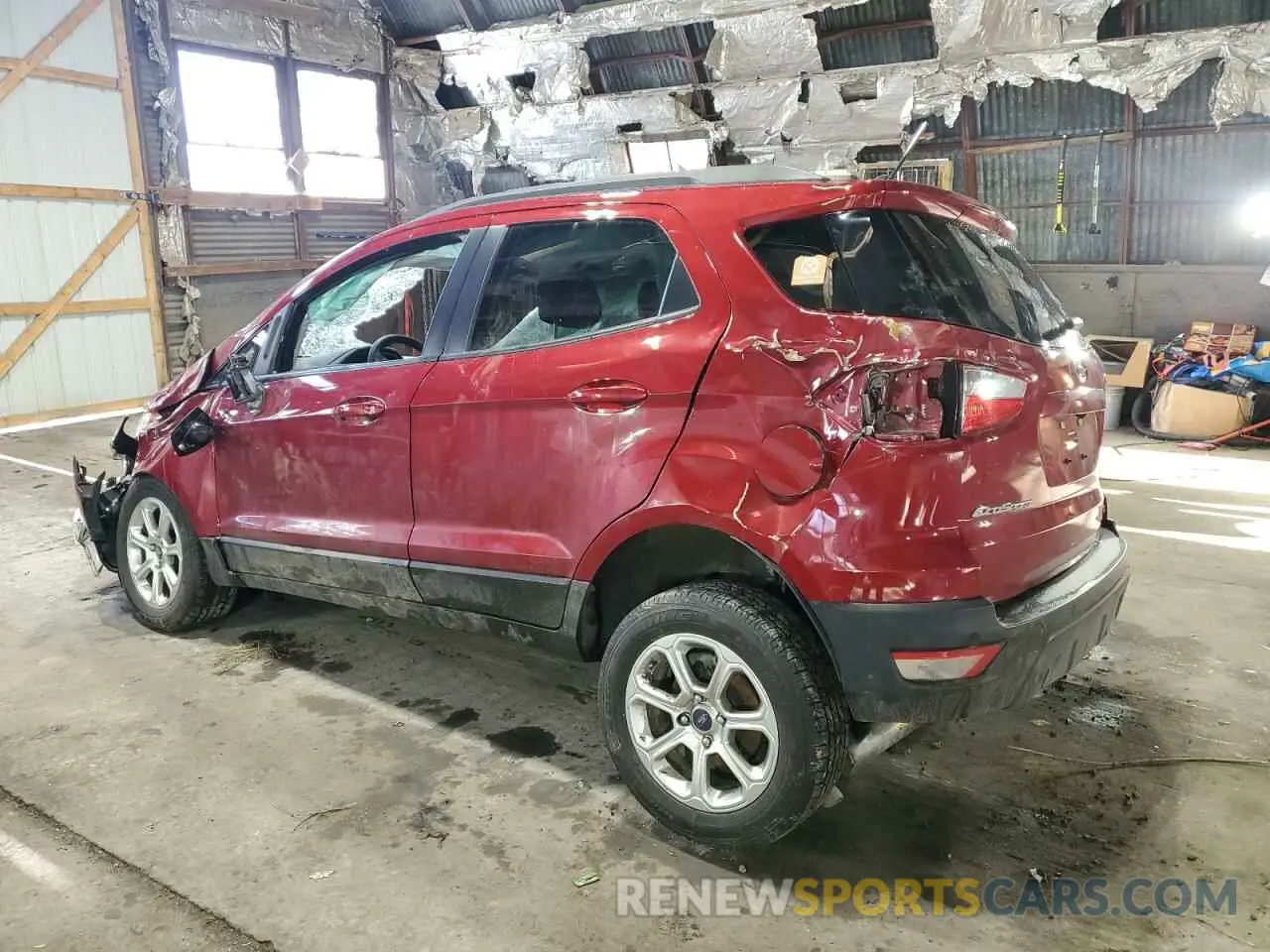 2 Фотография поврежденного автомобиля MAJ6S3GL2MC405146 FORD ECOSPORT 2021