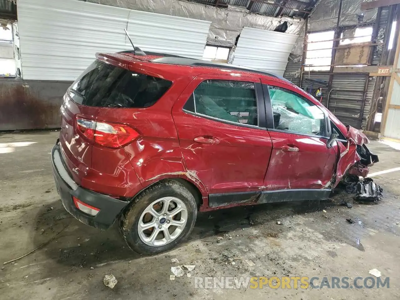3 Фотография поврежденного автомобиля MAJ6S3GL2MC405146 FORD ECOSPORT 2021
