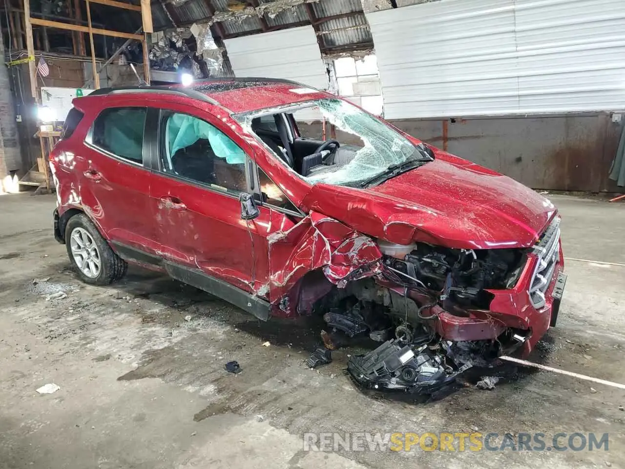 4 Фотография поврежденного автомобиля MAJ6S3GL2MC405146 FORD ECOSPORT 2021