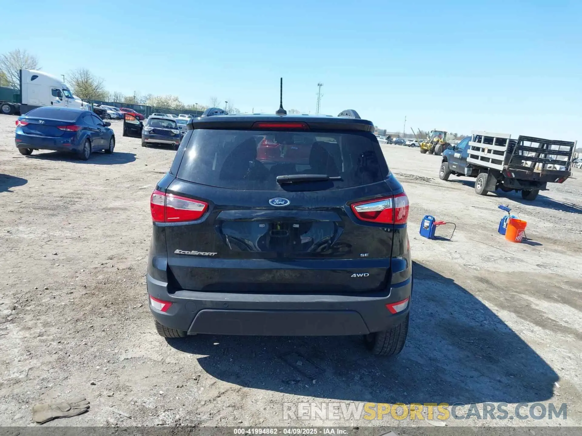 15 Photograph of a damaged car MAJ6S3GL2MC442066 FORD ECOSPORT 2021