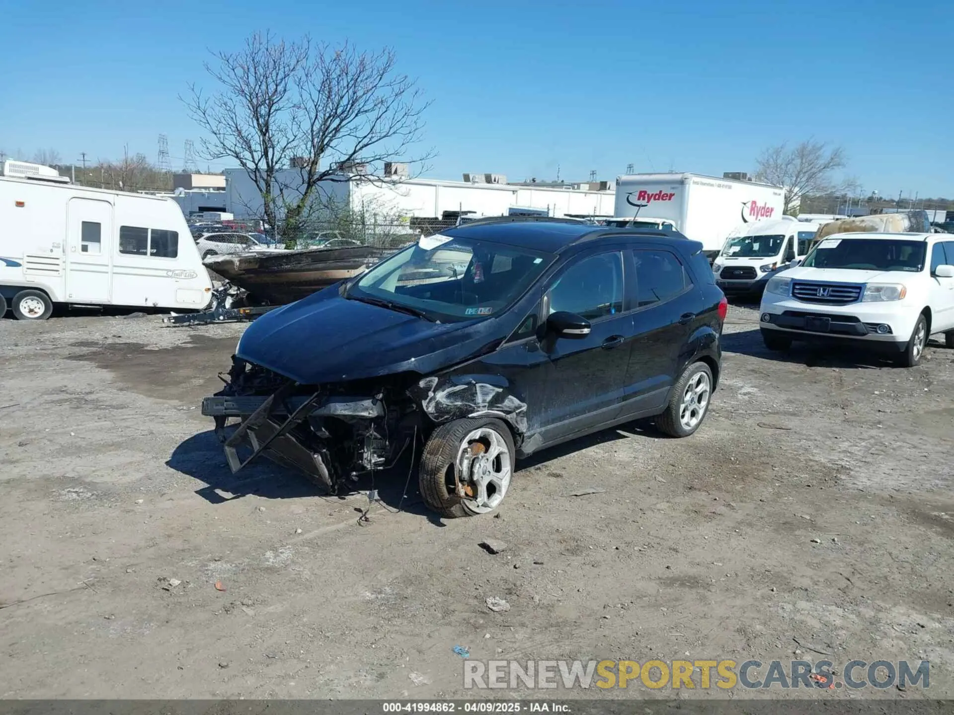 2 Photograph of a damaged car MAJ6S3GL2MC442066 FORD ECOSPORT 2021