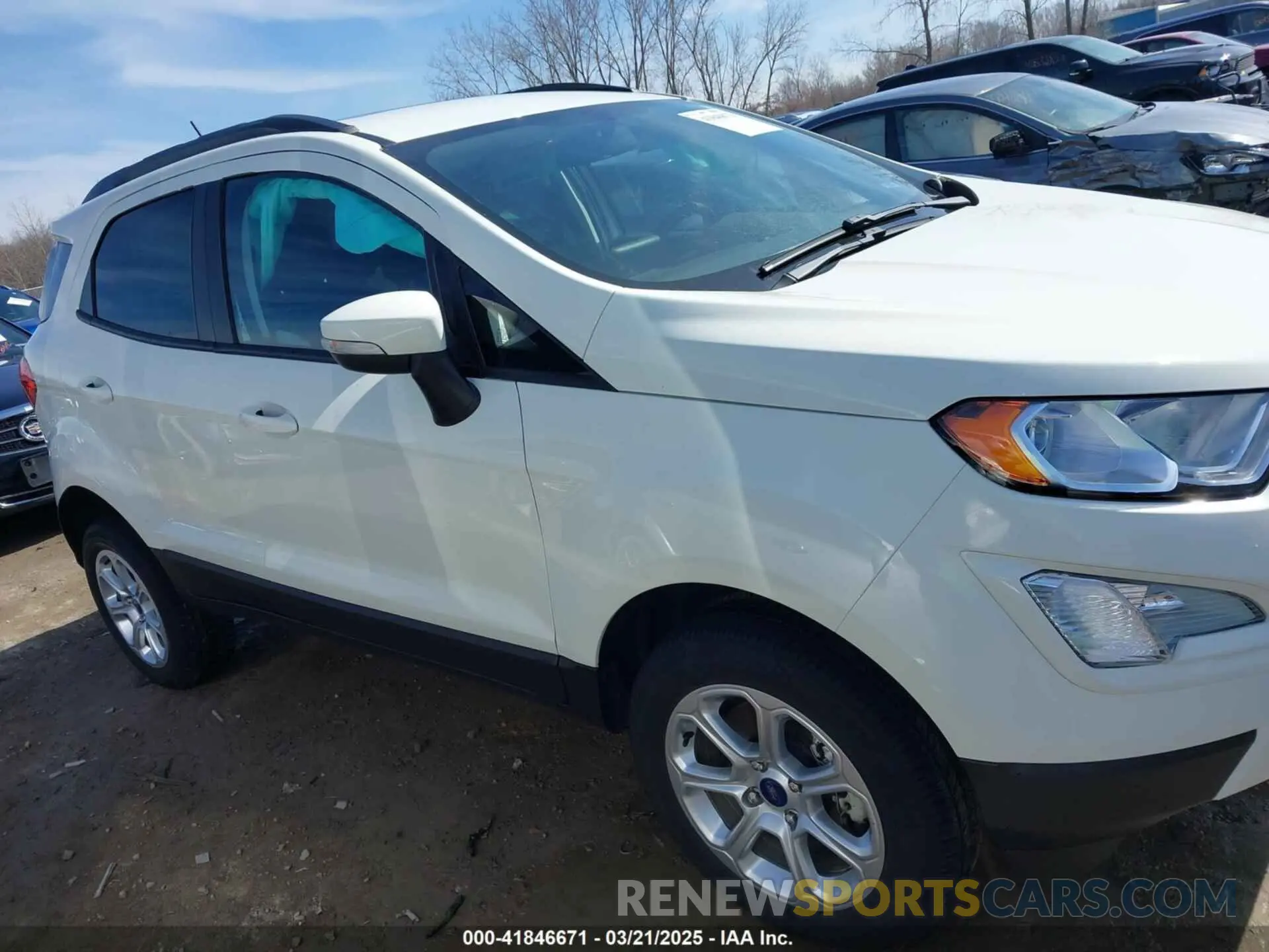 13 Photograph of a damaged car MAJ6S3GL2MC455206 FORD ECOSPORT 2021