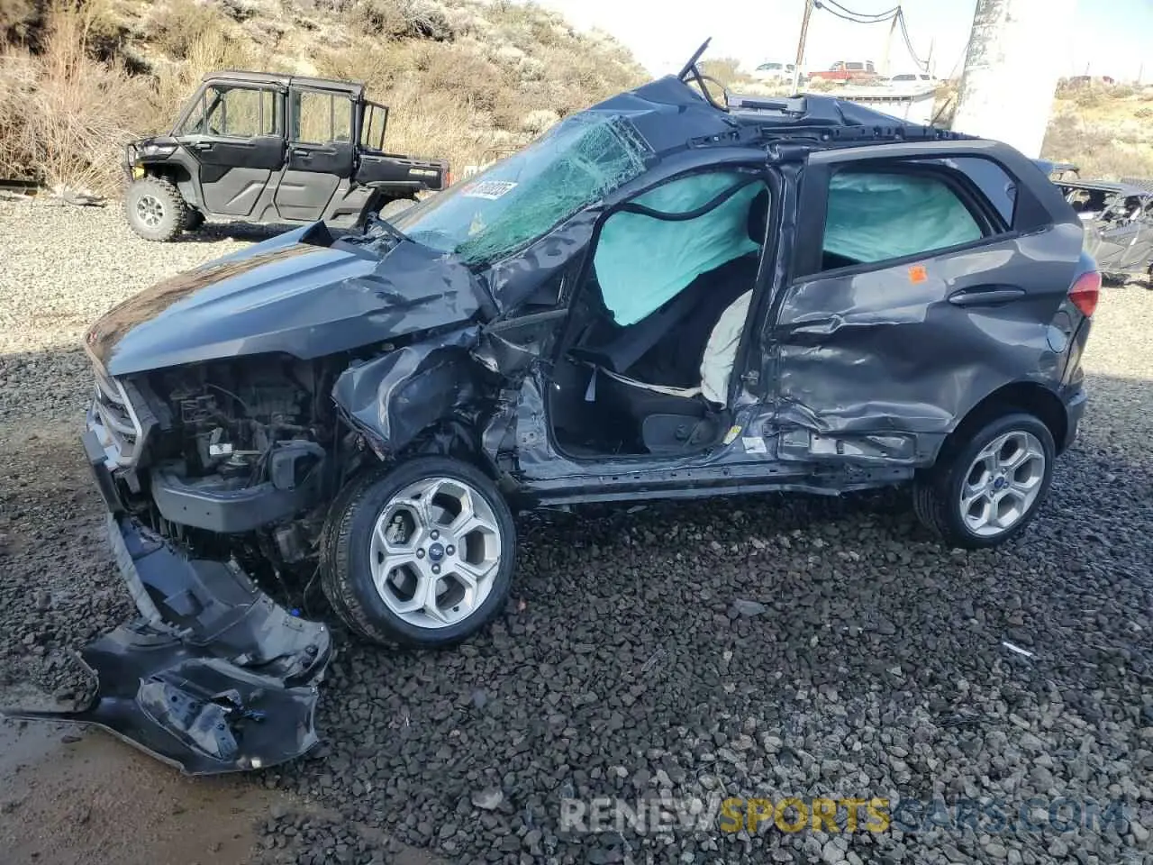 1 Фотография поврежденного автомобиля MAJ6S3GL3MC424739 FORD ECOSPORT 2021