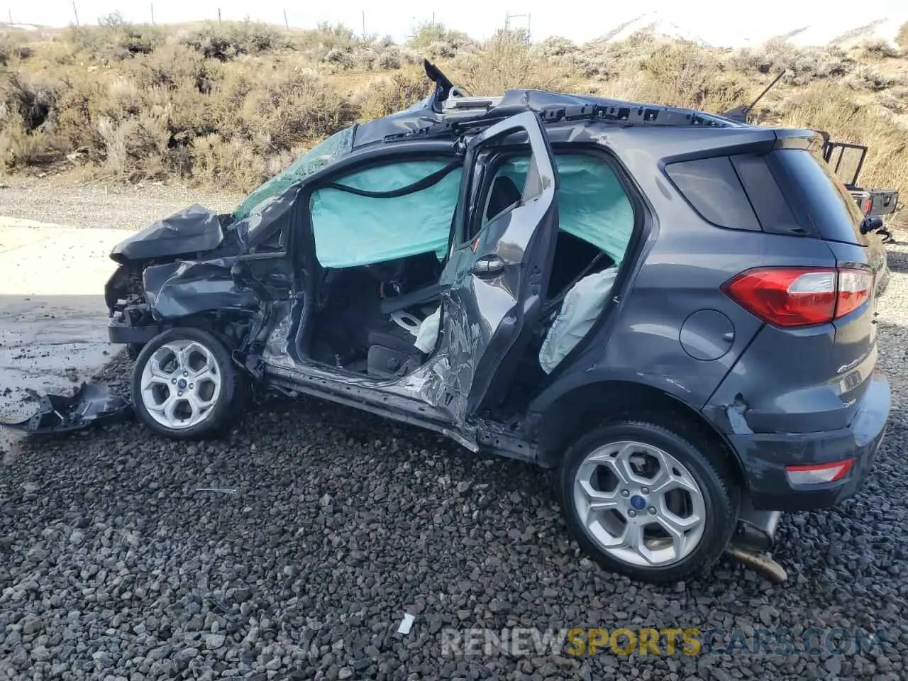 2 Фотография поврежденного автомобиля MAJ6S3GL3MC424739 FORD ECOSPORT 2021