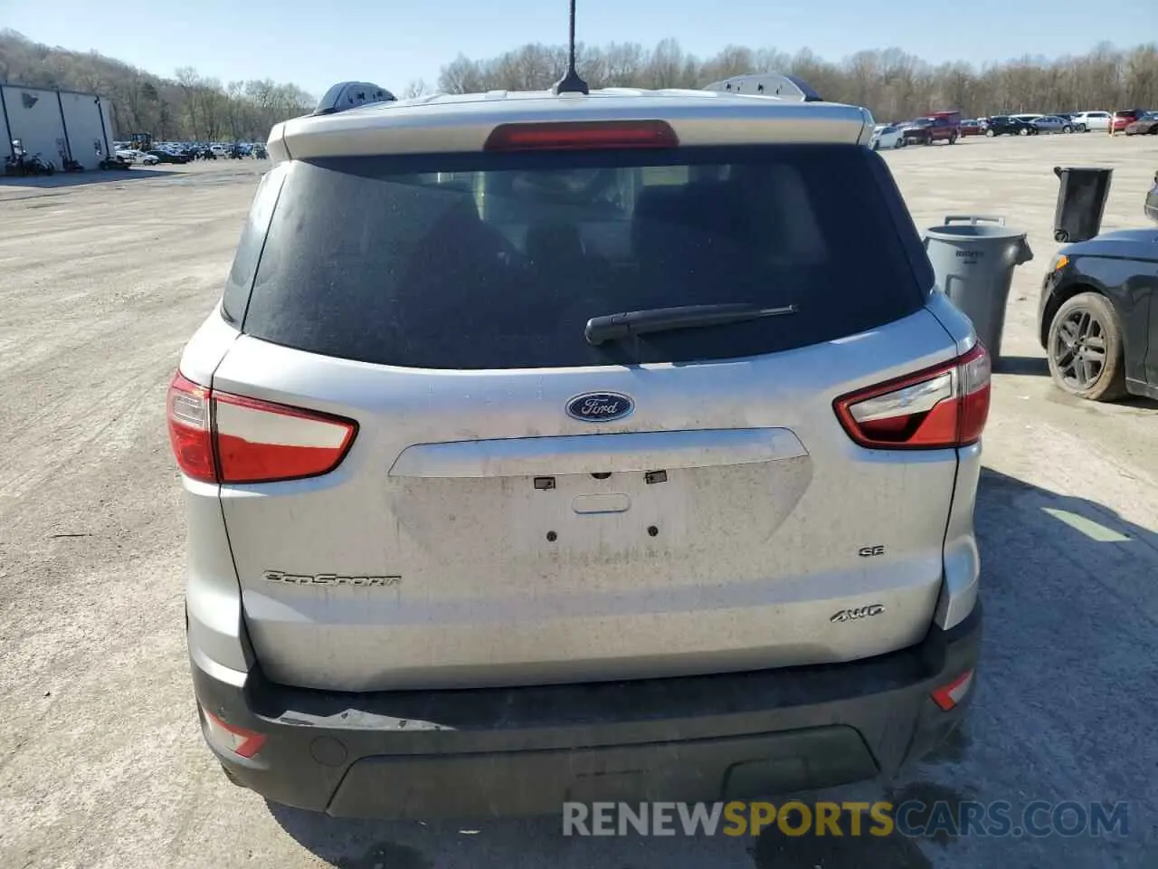 6 Photograph of a damaged car MAJ6S3GL3MC431450 FORD ECOSPORT 2021