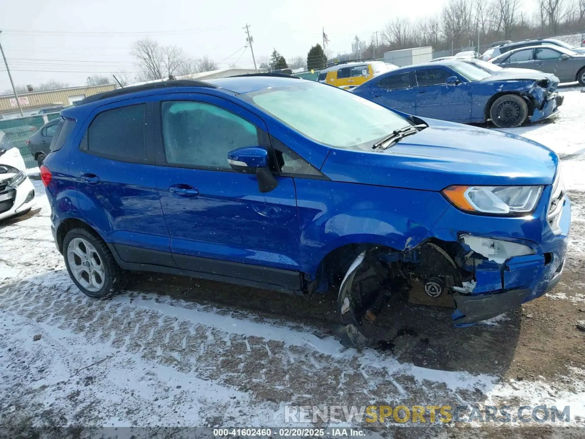 14 Фотография поврежденного автомобиля MAJ6S3GL3MC451147 FORD ECOSPORT 2021