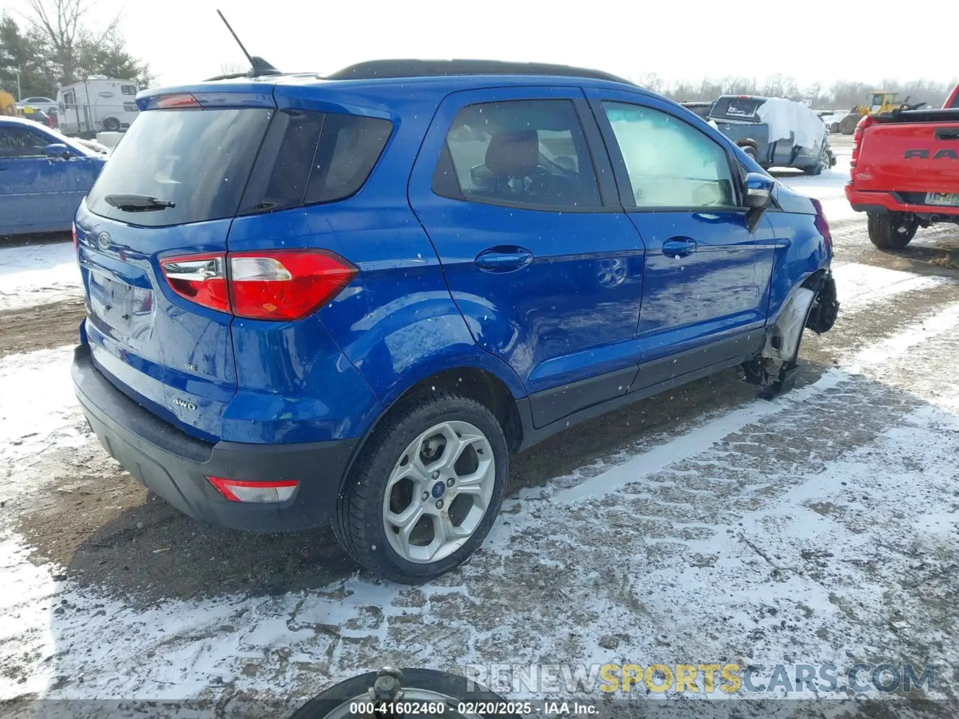 4 Фотография поврежденного автомобиля MAJ6S3GL3MC451147 FORD ECOSPORT 2021
