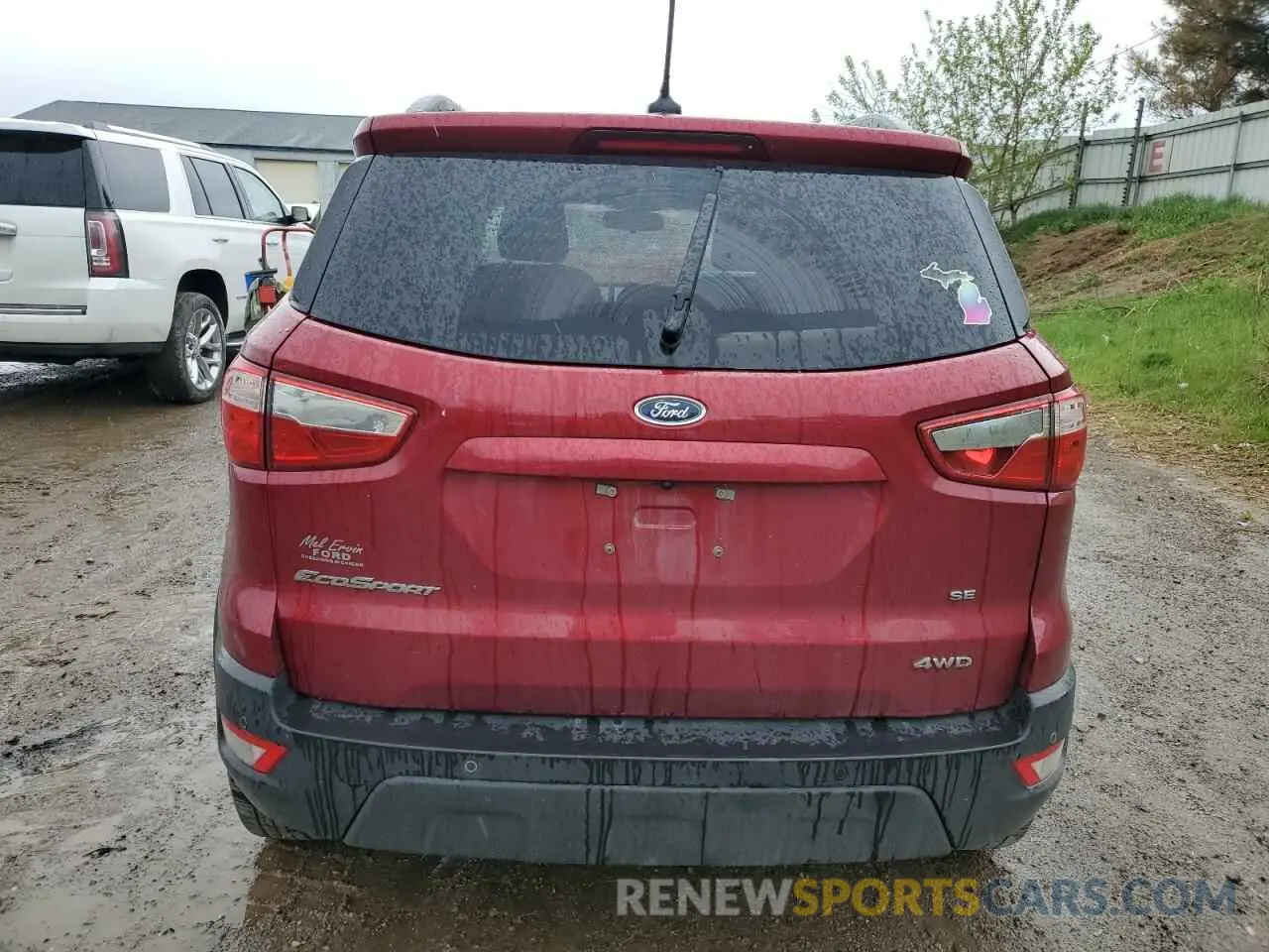 6 Photograph of a damaged car MAJ6S3GL4MC397650 FORD ECOSPORT 2021