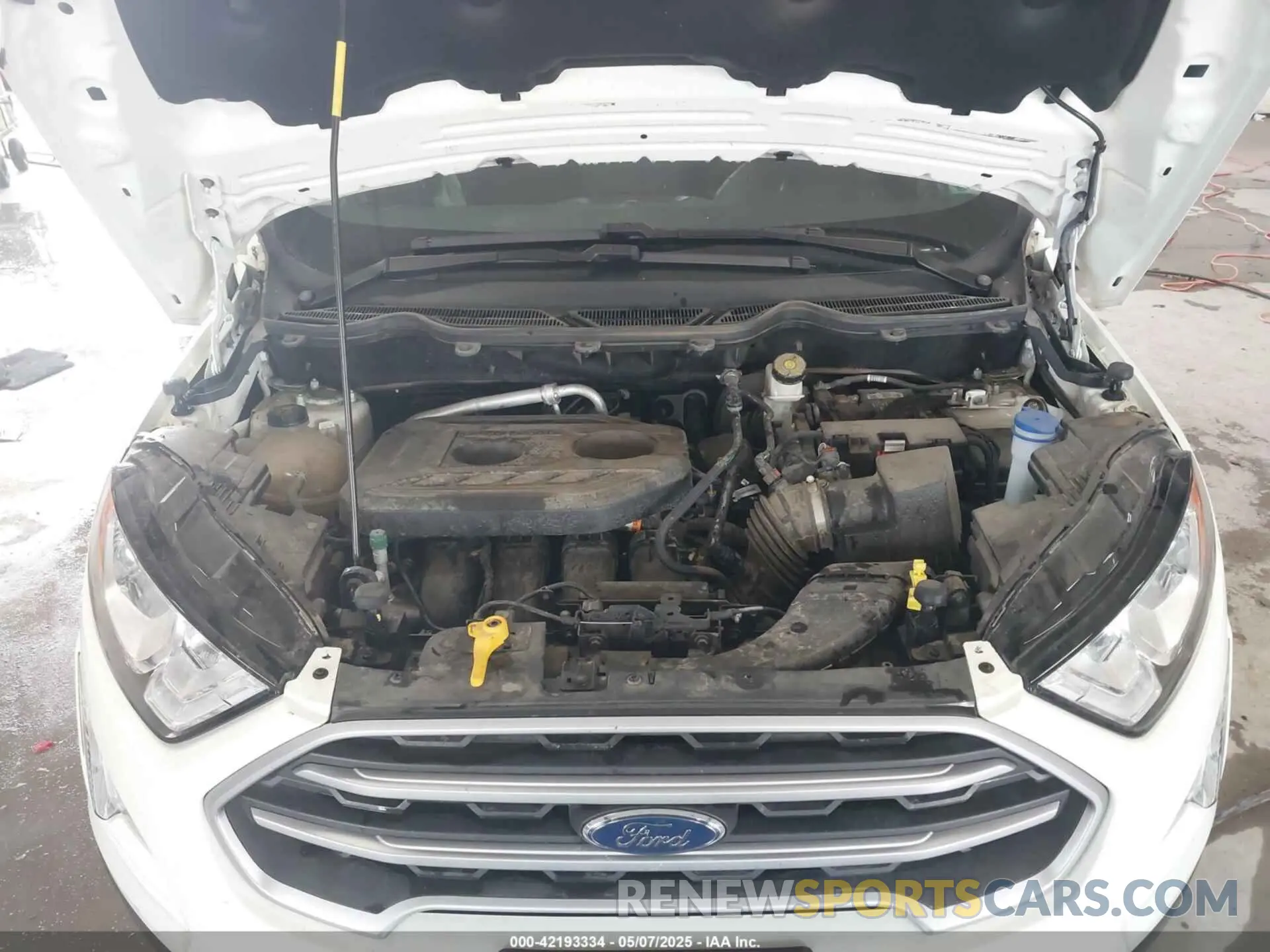 10 Photograph of a damaged car MAJ6S3GL4MC410607 FORD ECOSPORT 2021
