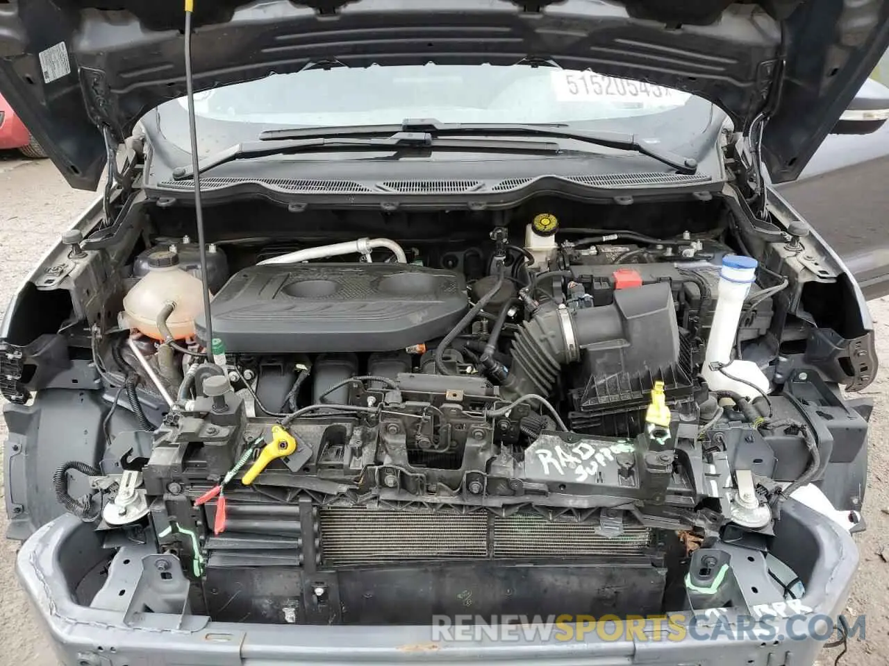 12 Photograph of a damaged car MAJ6S3GL4MC451206 FORD ECOSPORT 2021