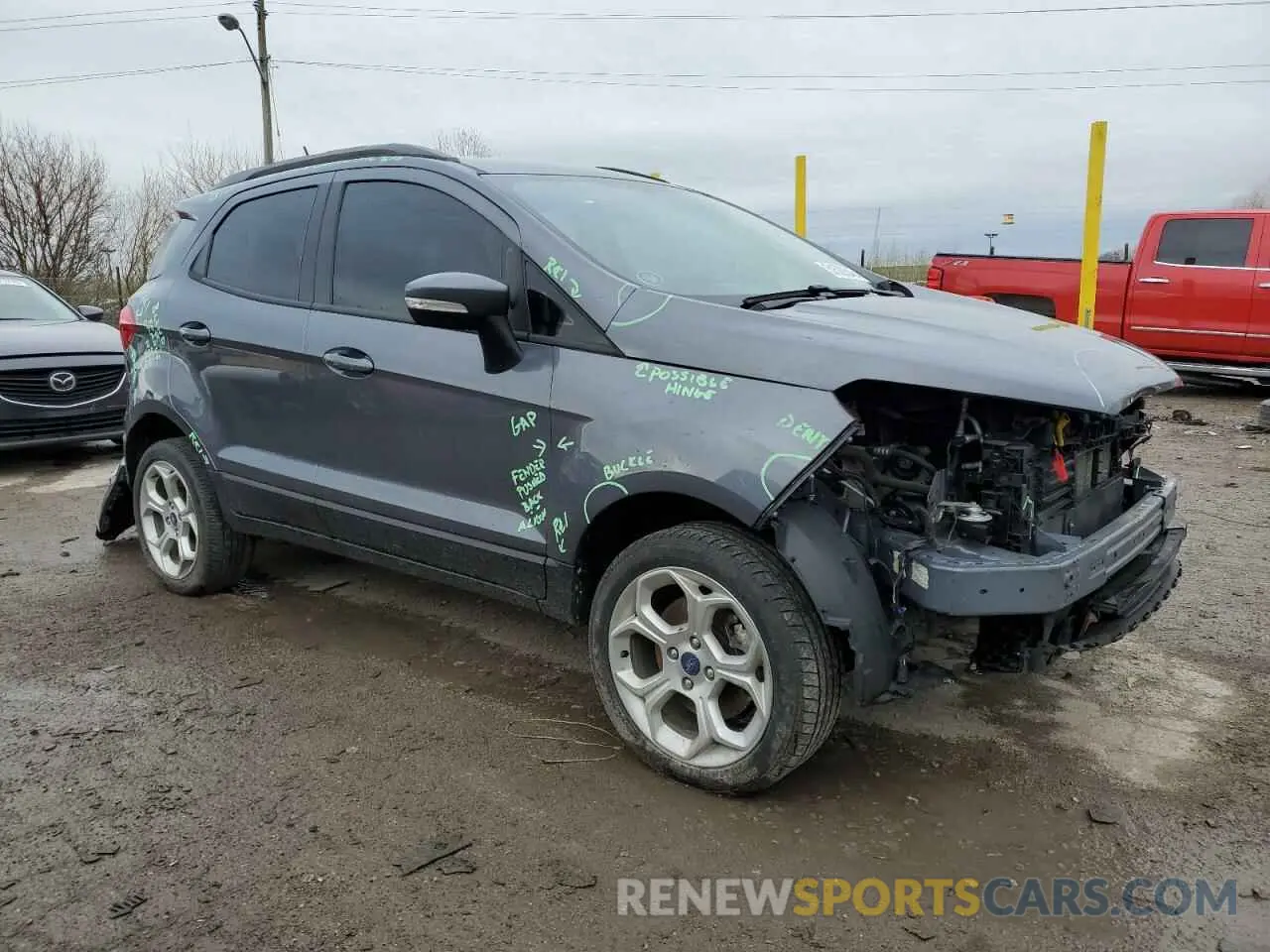 4 Photograph of a damaged car MAJ6S3GL4MC451206 FORD ECOSPORT 2021