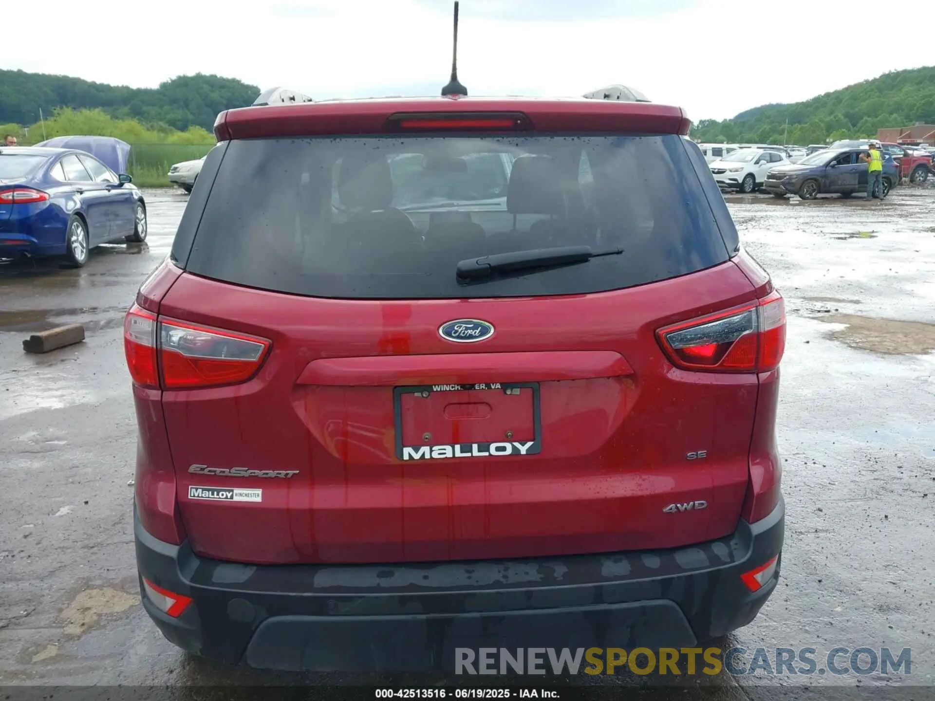 17 Photograph of a damaged car MAJ6S3GL6MC403500 FORD ECOSPORT 2021