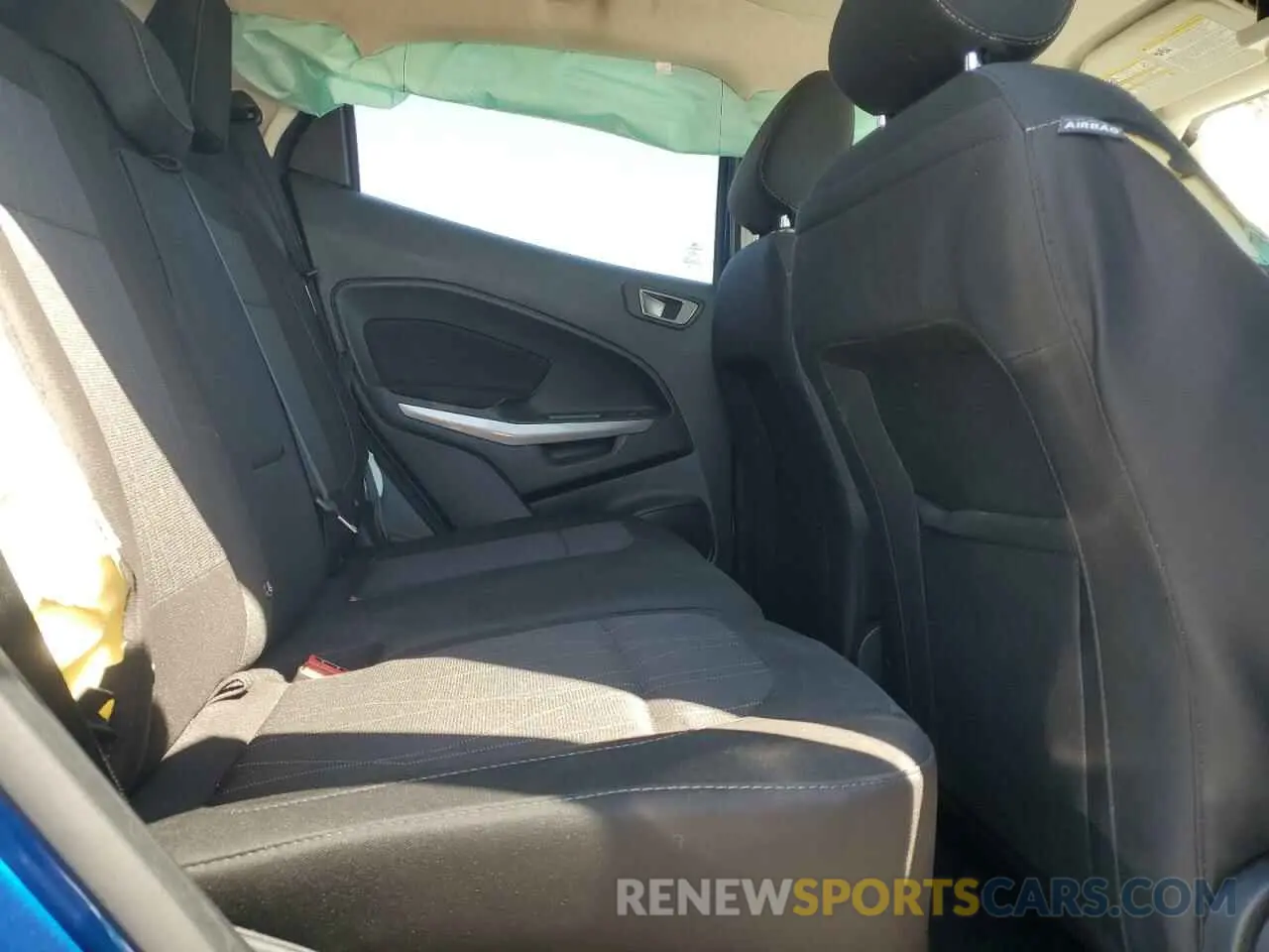 11 Photograph of a damaged car MAJ6S3GL6MC409572 FORD ECOSPORT 2021