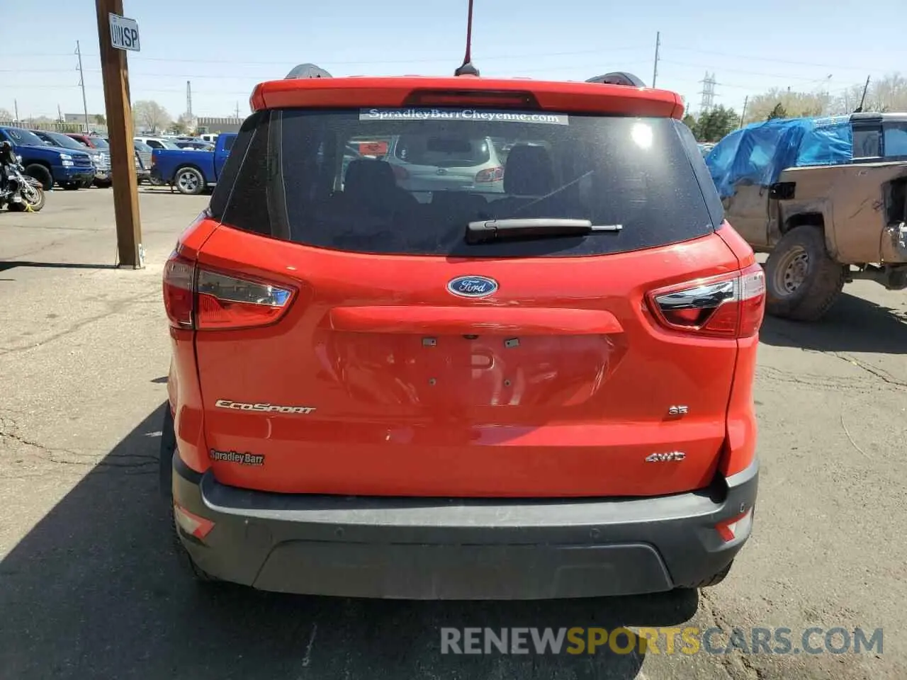 6 Фотография поврежденного автомобиля MAJ6S3GL7MC405353 FORD ECOSPORT 2021