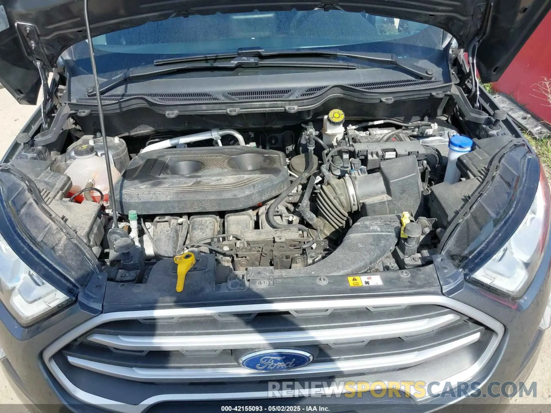 10 Photograph of a damaged car MAJ6S3GL7MC427059 FORD ECOSPORT 2021