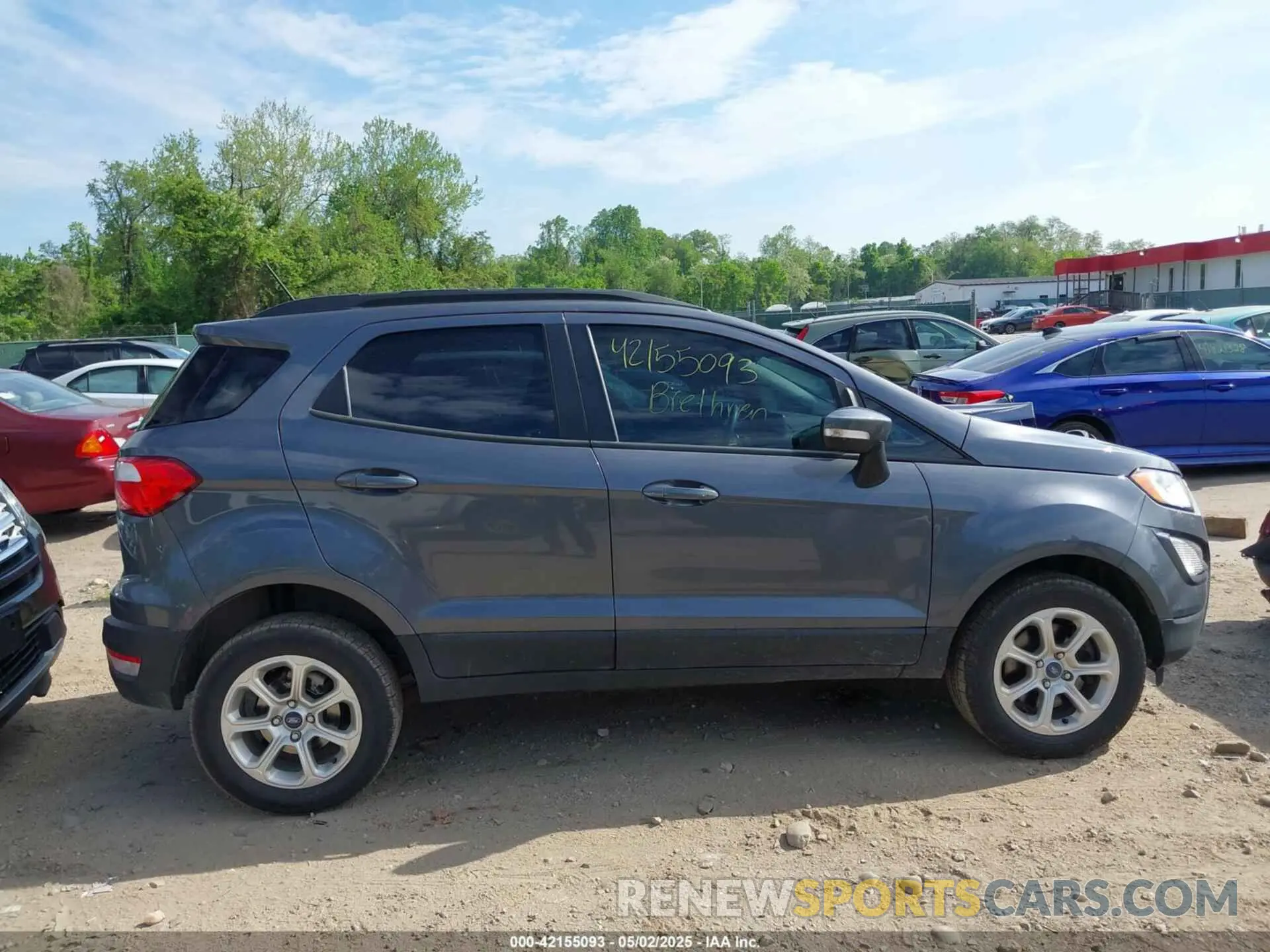 13 Photograph of a damaged car MAJ6S3GL7MC427059 FORD ECOSPORT 2021