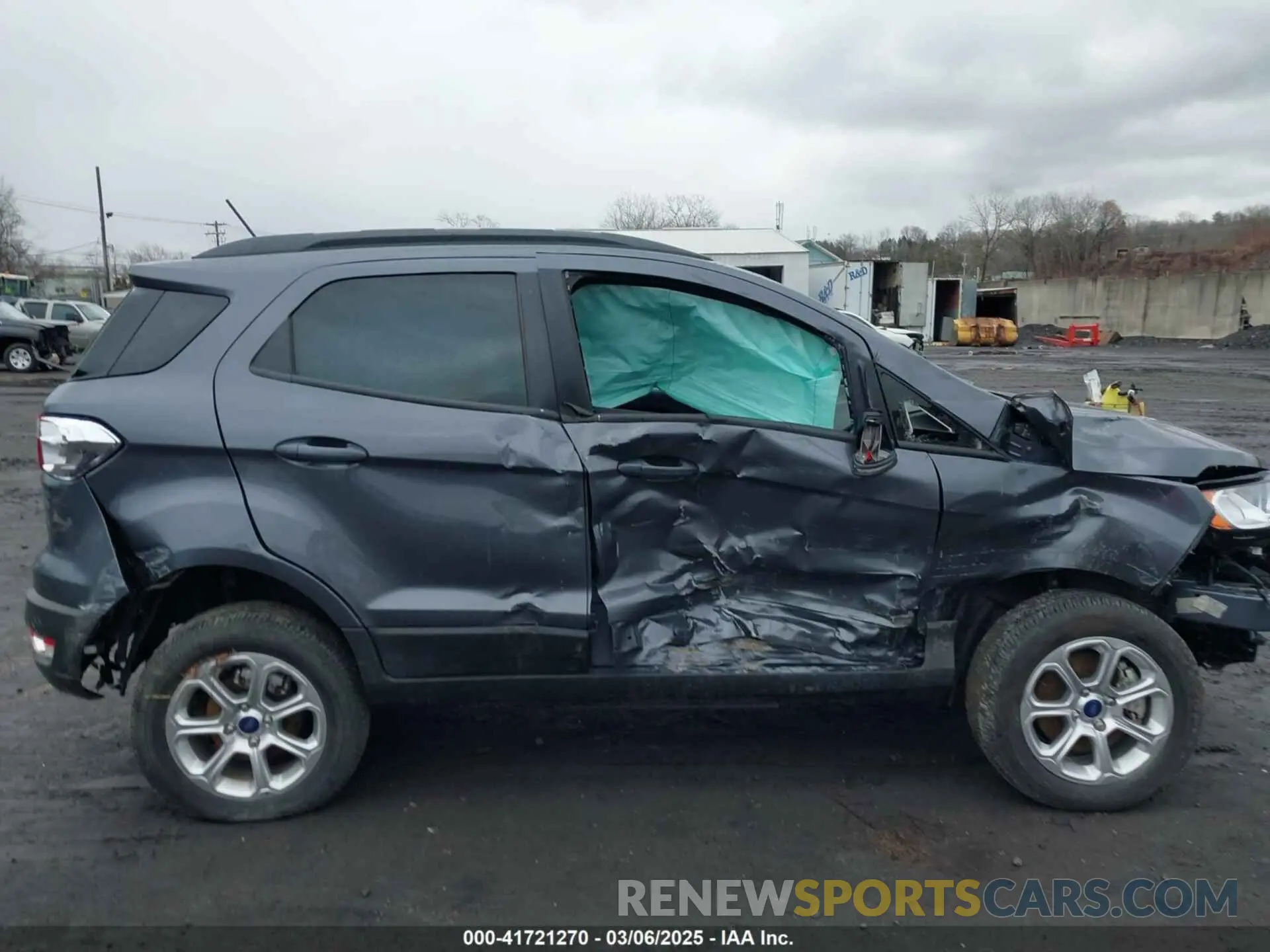 12 Photograph of a damaged car MAJ6S3GLXMC396051 FORD ECOSPORT 2021