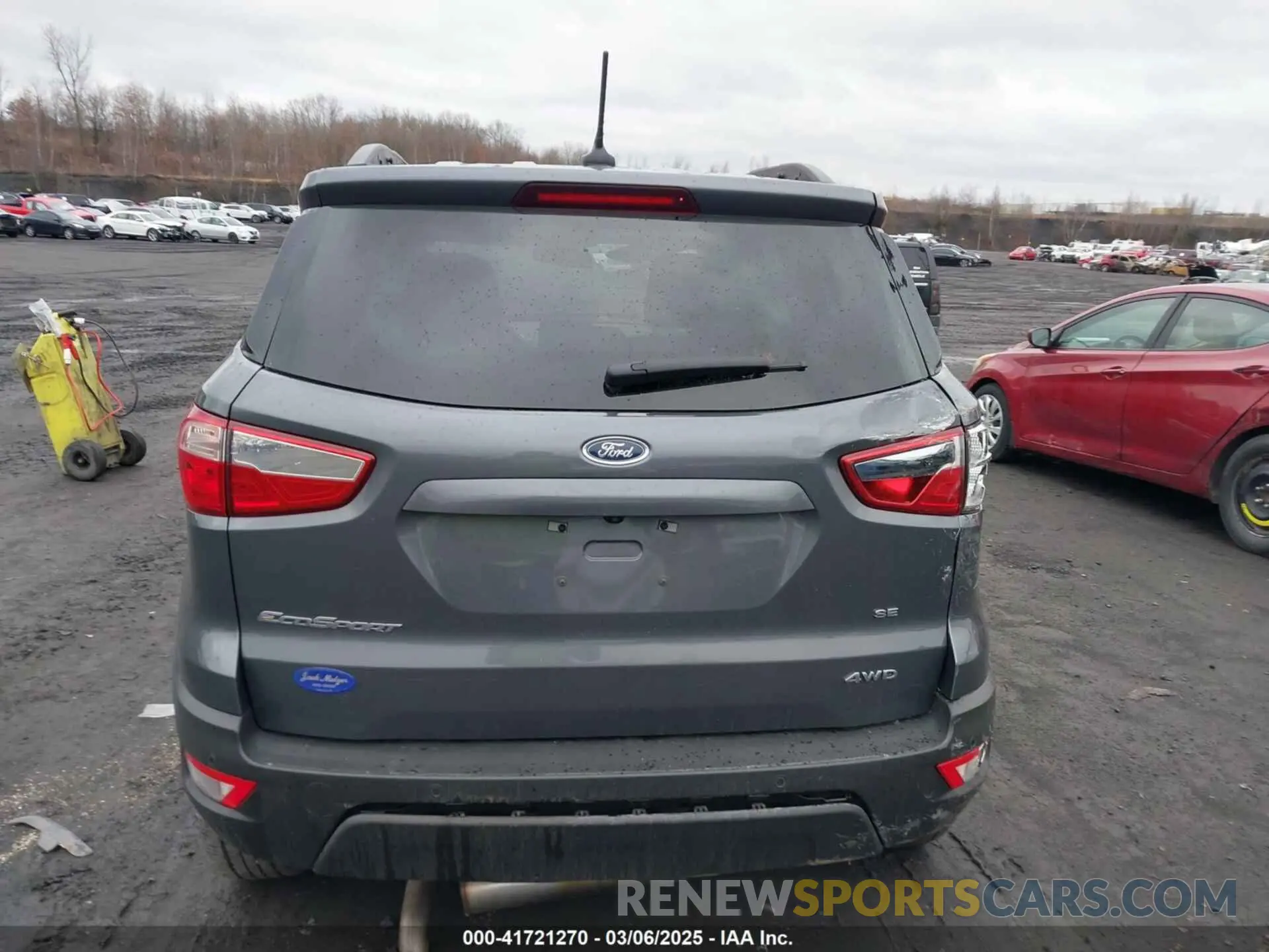15 Photograph of a damaged car MAJ6S3GLXMC396051 FORD ECOSPORT 2021