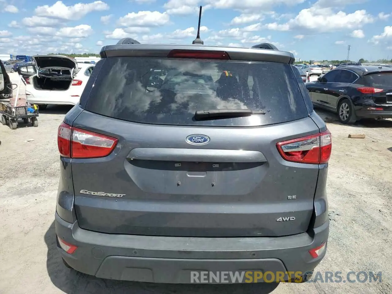 6 Фотография поврежденного автомобиля MAJ6S3GLXMC400244 FORD ECOSPORT 2021