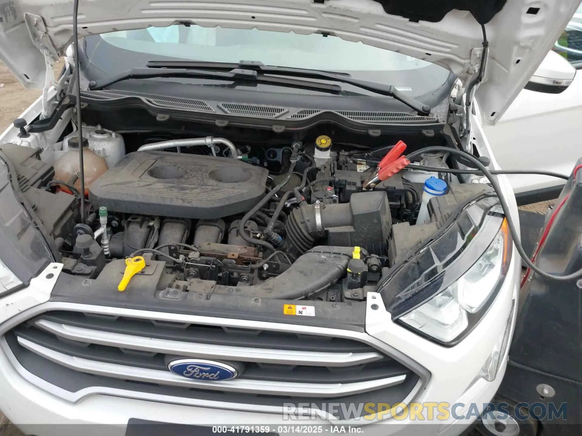 10 Photograph of a damaged car MAJ6S3GLXMC403693 FORD ECOSPORT 2021
