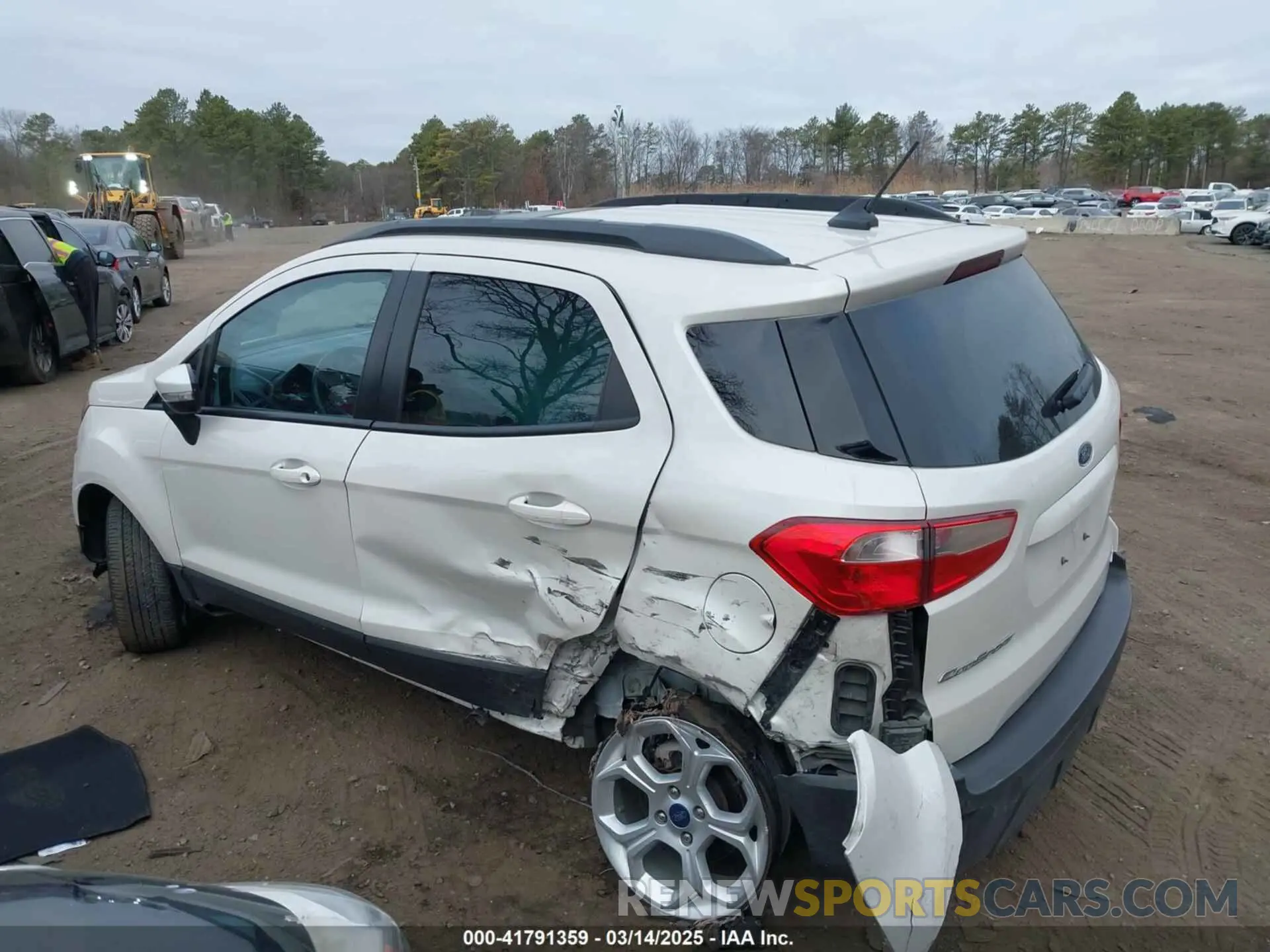 13 Photograph of a damaged car MAJ6S3GLXMC403693 FORD ECOSPORT 2021