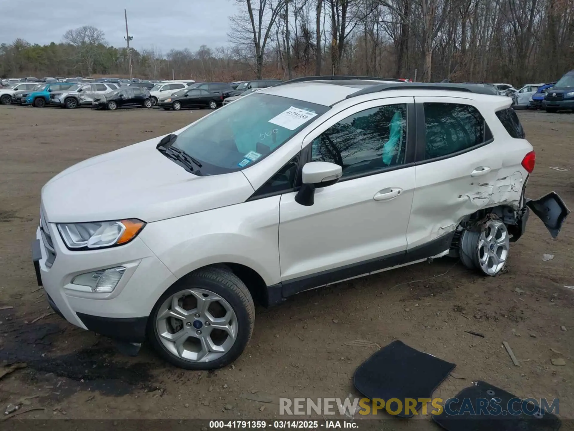 2 Photograph of a damaged car MAJ6S3GLXMC403693 FORD ECOSPORT 2021