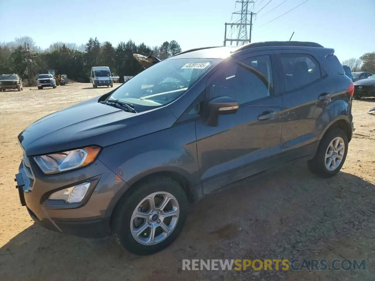 1 Photograph of a damaged car MAJ6S3GLXMC425340 FORD ECOSPORT 2021