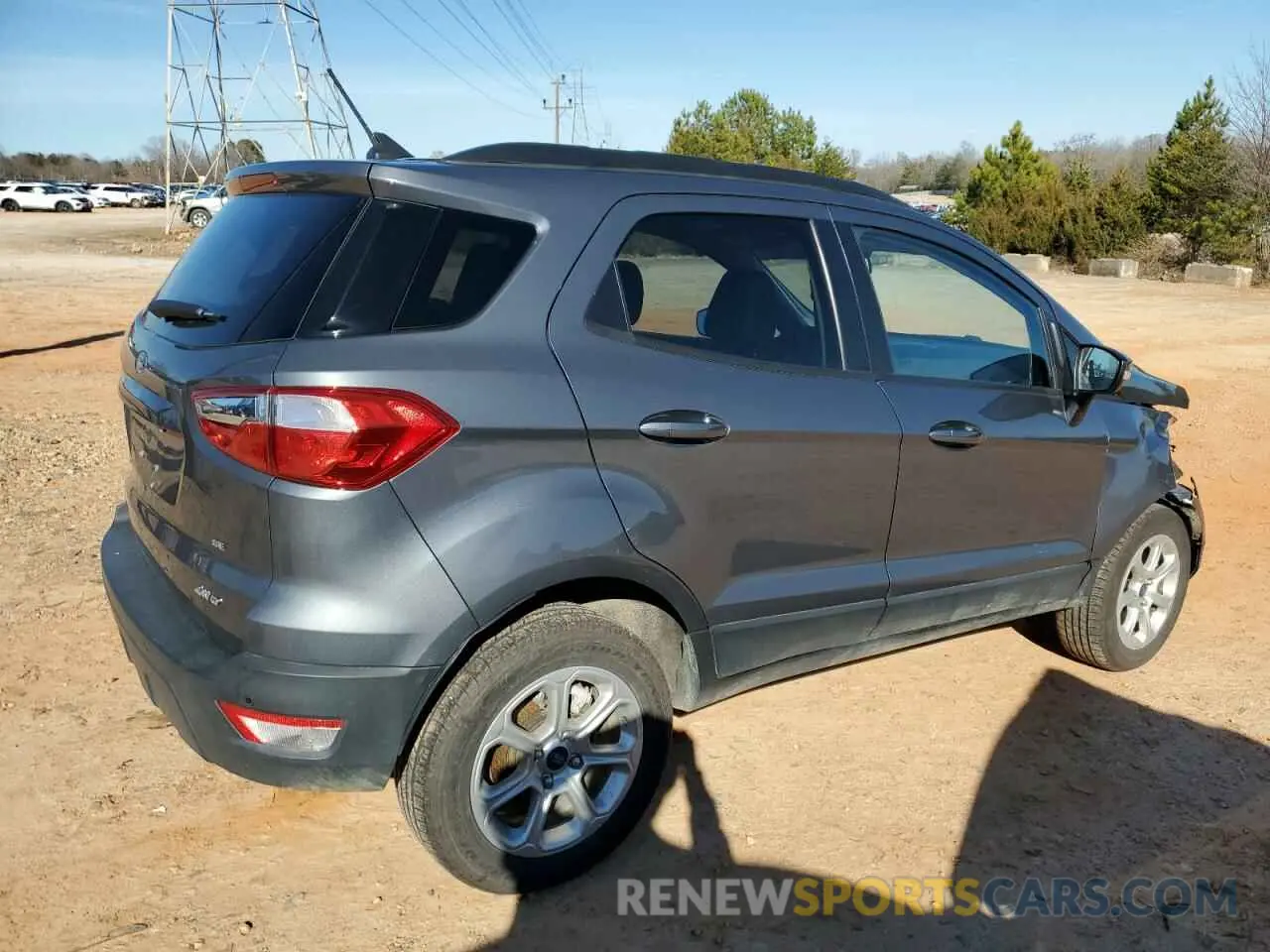 3 Photograph of a damaged car MAJ6S3GLXMC425340 FORD ECOSPORT 2021