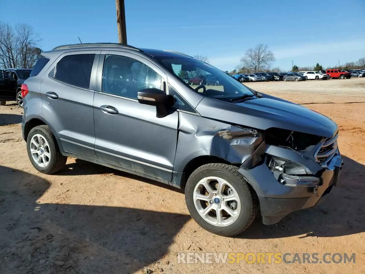 4 Photograph of a damaged car MAJ6S3GLXMC425340 FORD ECOSPORT 2021