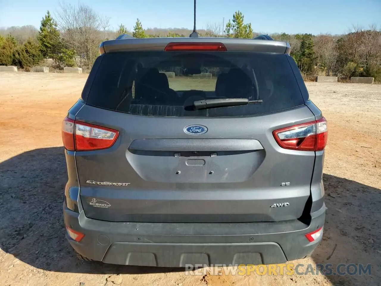 6 Photograph of a damaged car MAJ6S3GLXMC425340 FORD ECOSPORT 2021