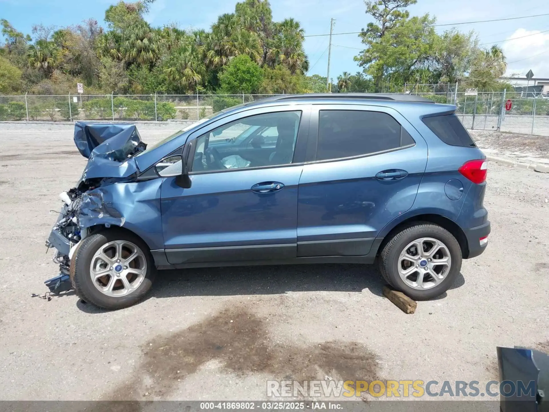13 Фотография поврежденного автомобиля MAJ6S3GLXMC441005 FORD ECOSPORT 2021