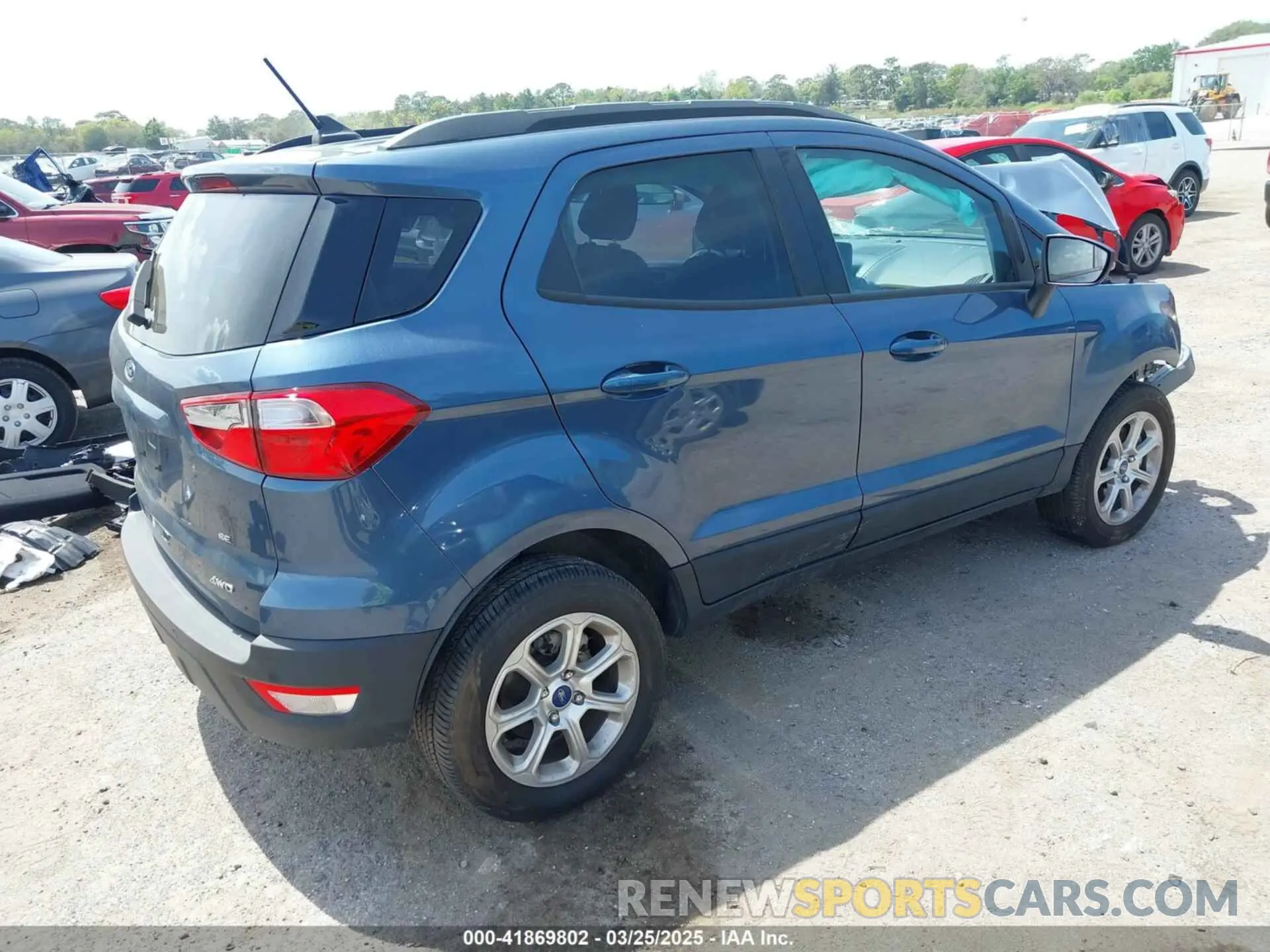 4 Фотография поврежденного автомобиля MAJ6S3GLXMC441005 FORD ECOSPORT 2021