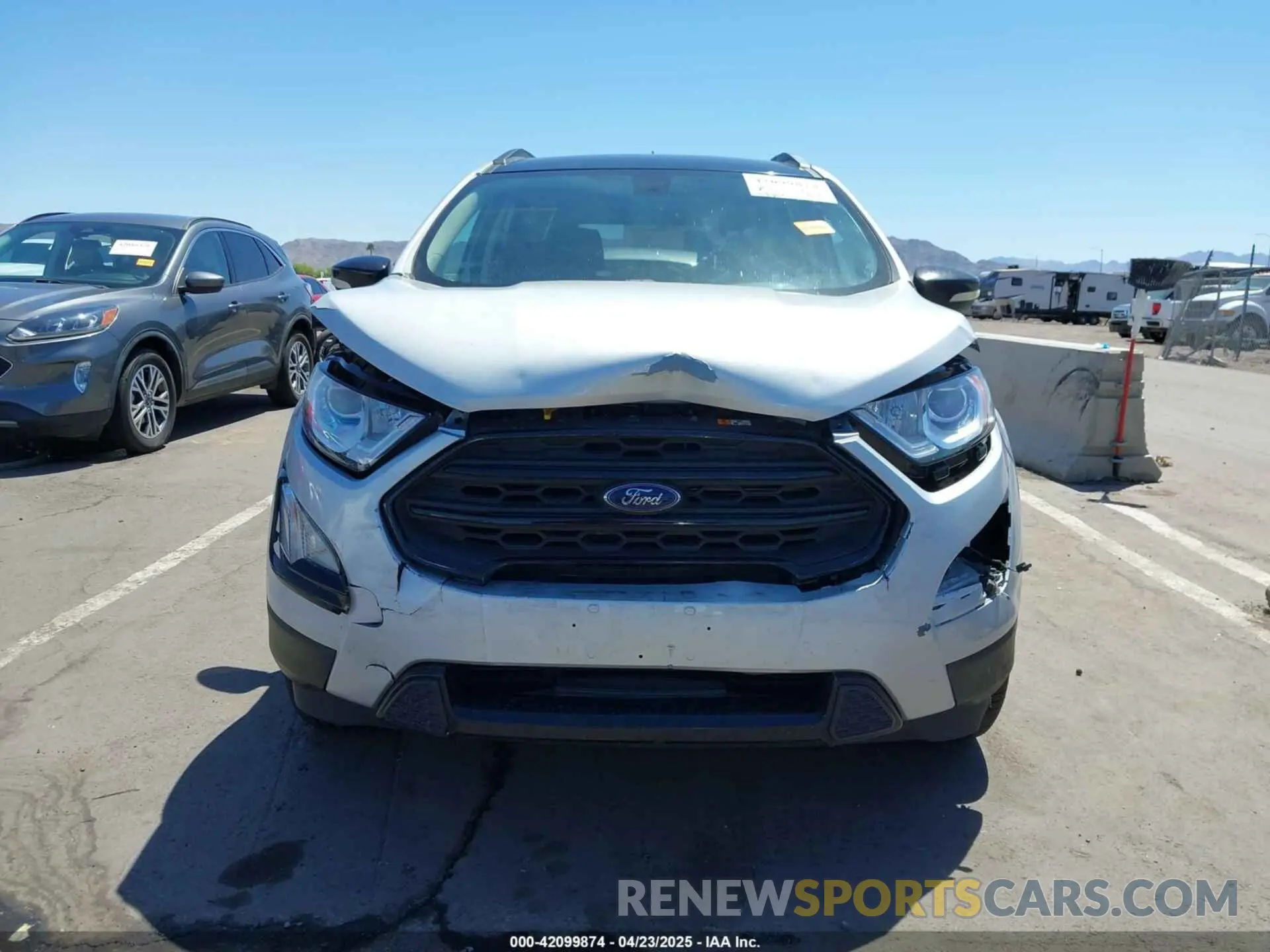 13 Photograph of a damaged car MAJ6S3JL0MC412766 FORD ECOSPORT 2021