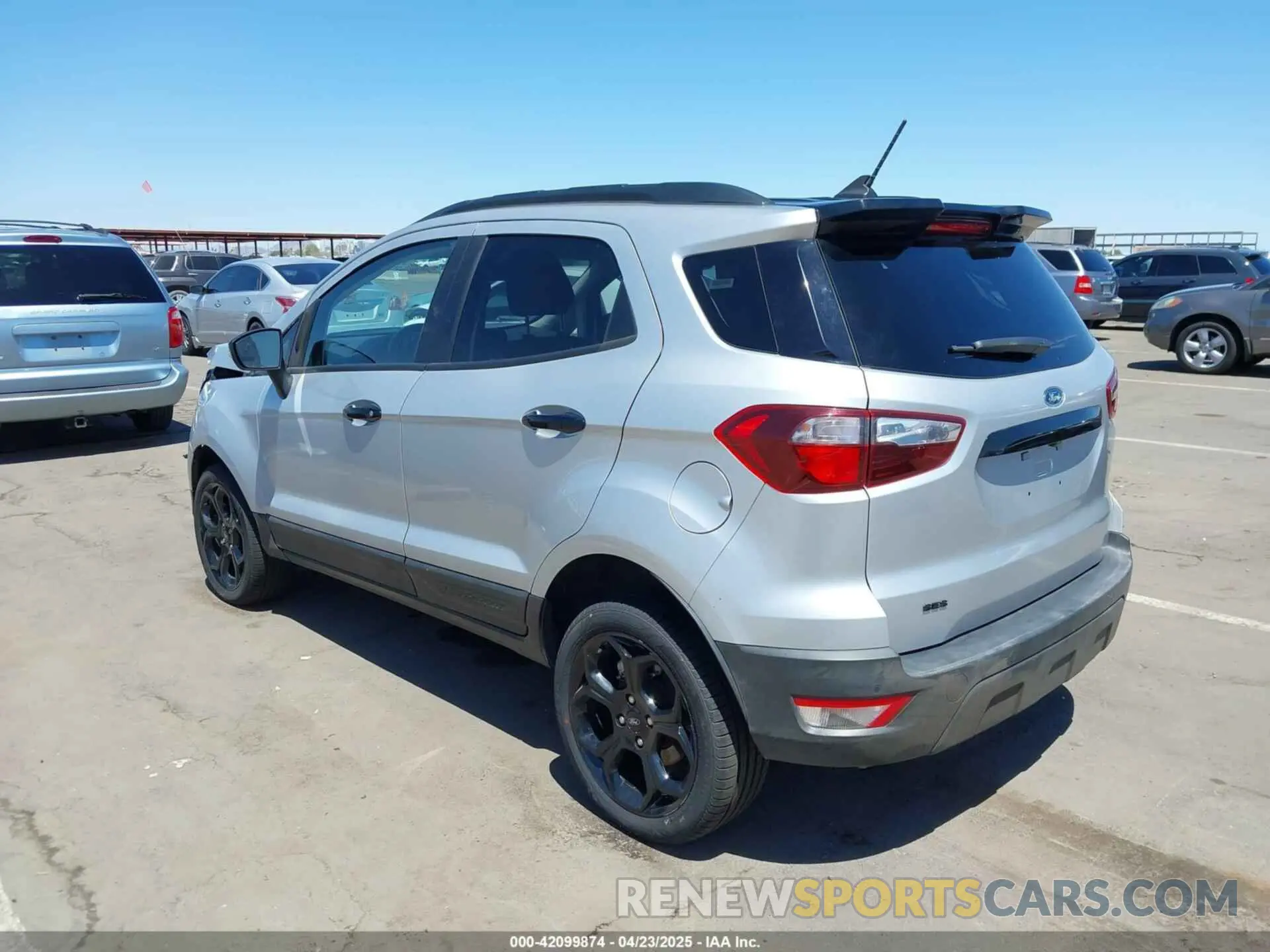 3 Photograph of a damaged car MAJ6S3JL0MC412766 FORD ECOSPORT 2021