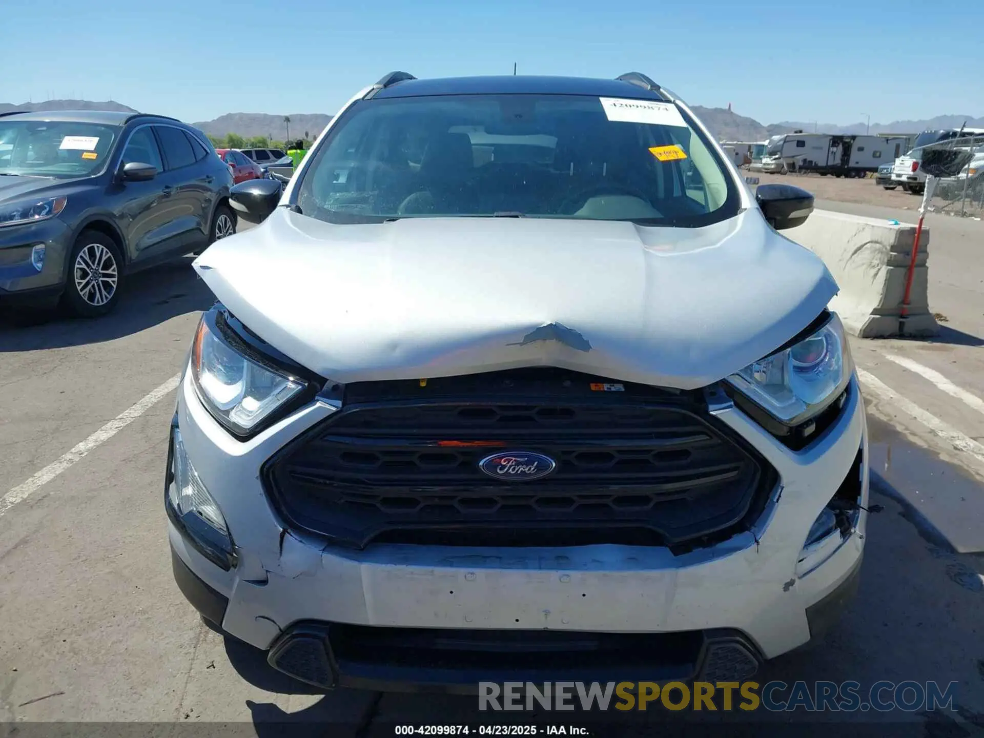 6 Photograph of a damaged car MAJ6S3JL0MC412766 FORD ECOSPORT 2021