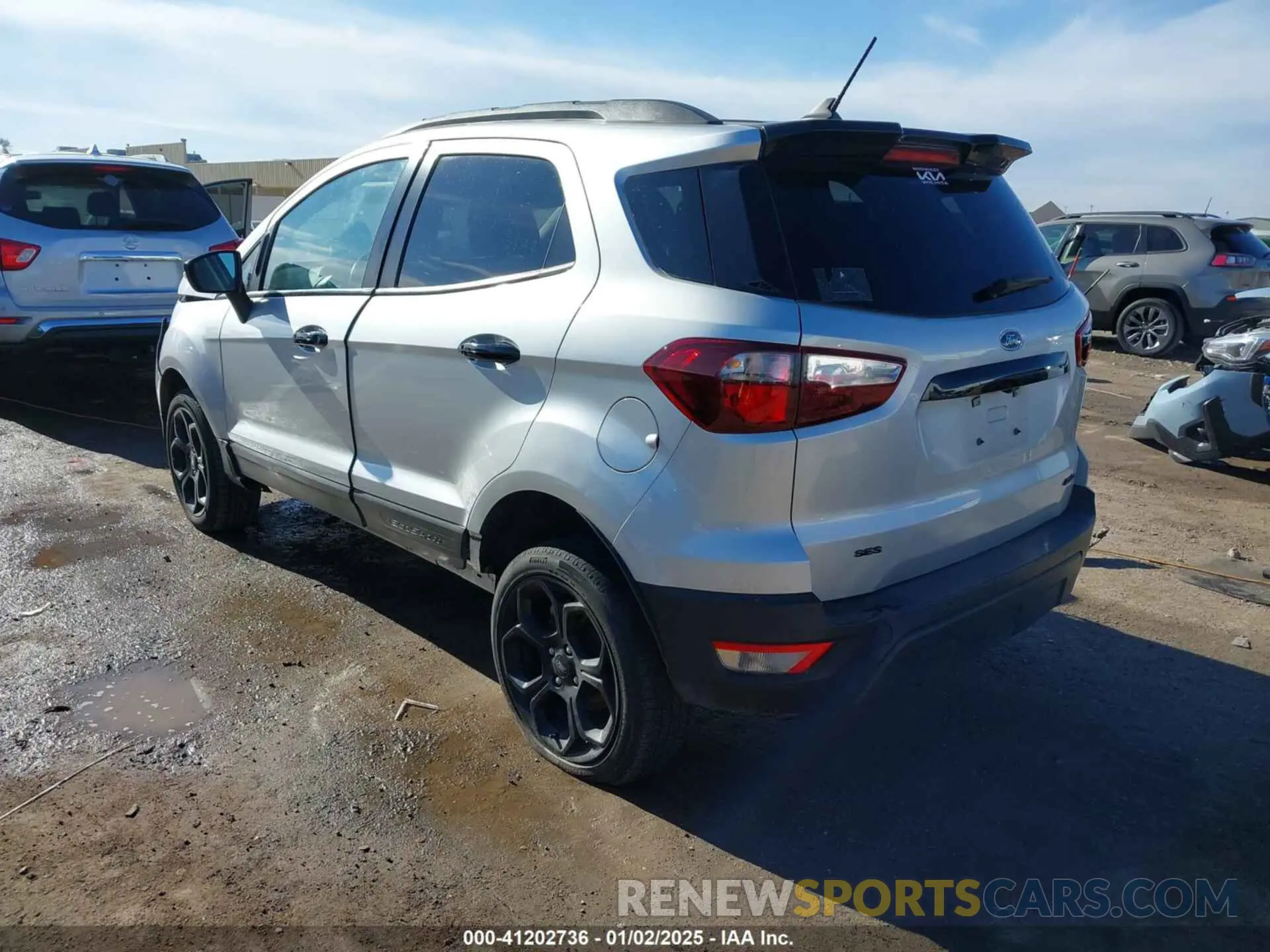 3 Photograph of a damaged car MAJ6S3JL0MC424867 FORD ECOSPORT 2021