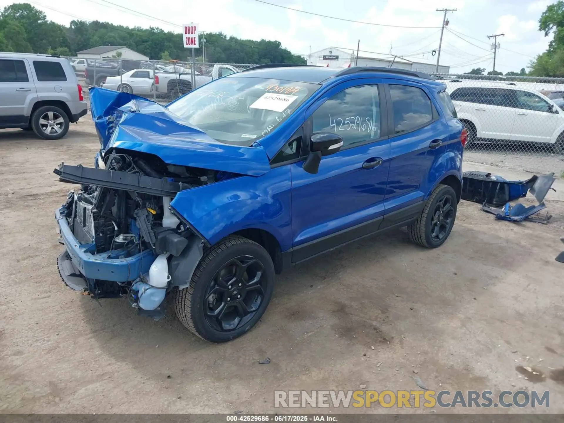 2 Фотография поврежденного автомобиля MAJ6S3JL2MC430184 FORD ECOSPORT 2021